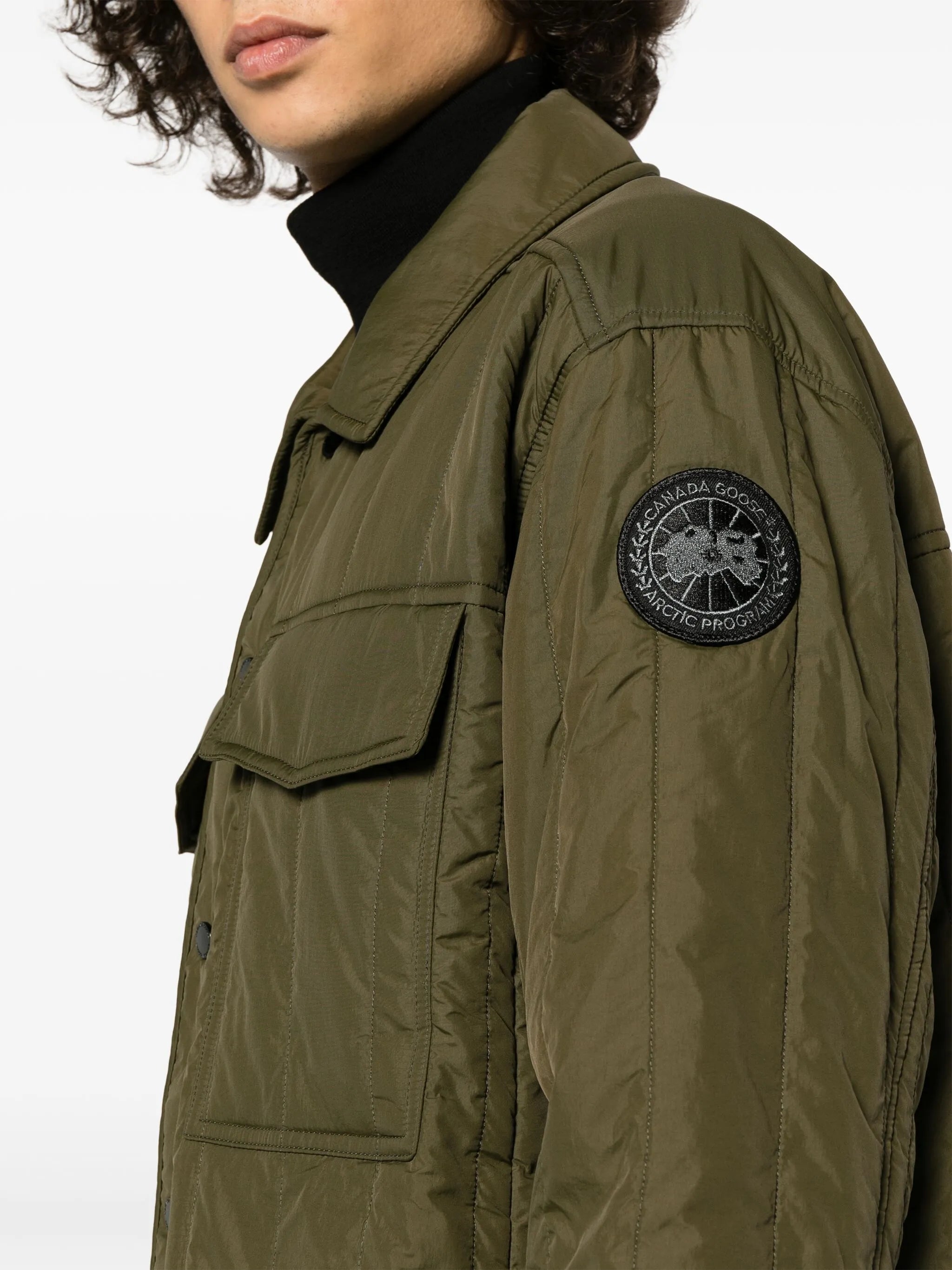 Carlyle padded shirt jacket