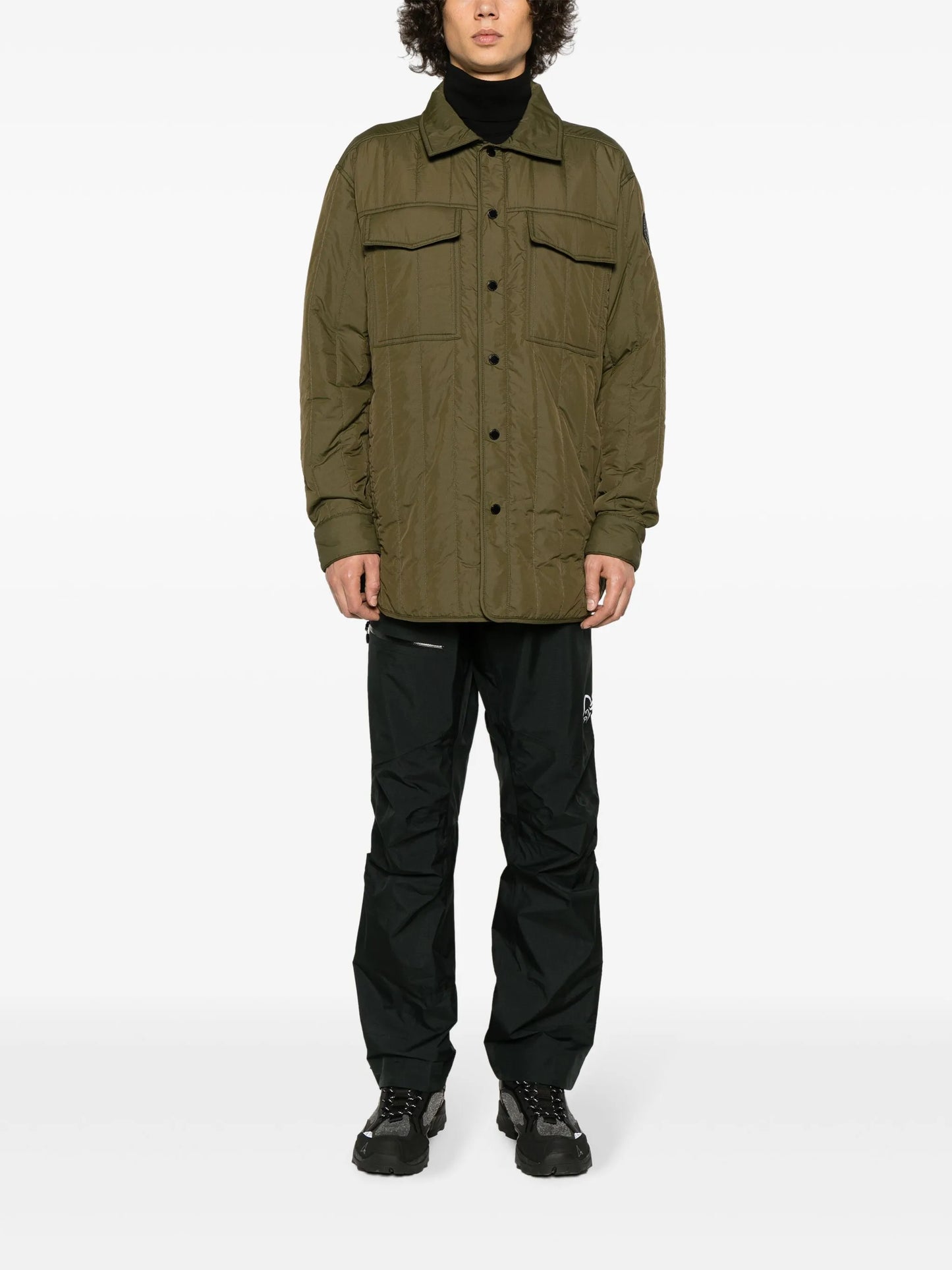 Carlyle padded shirt jacket