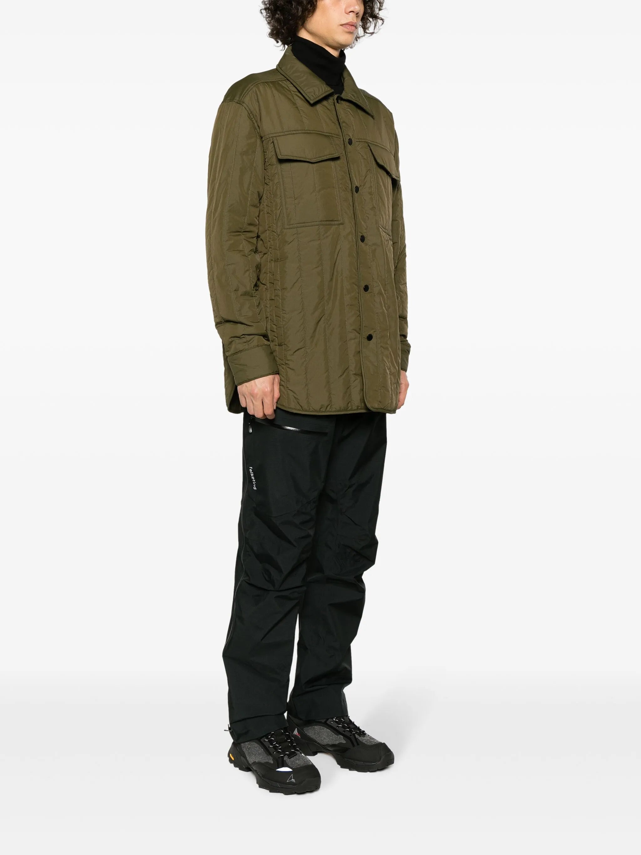 Carlyle padded shirt jacket