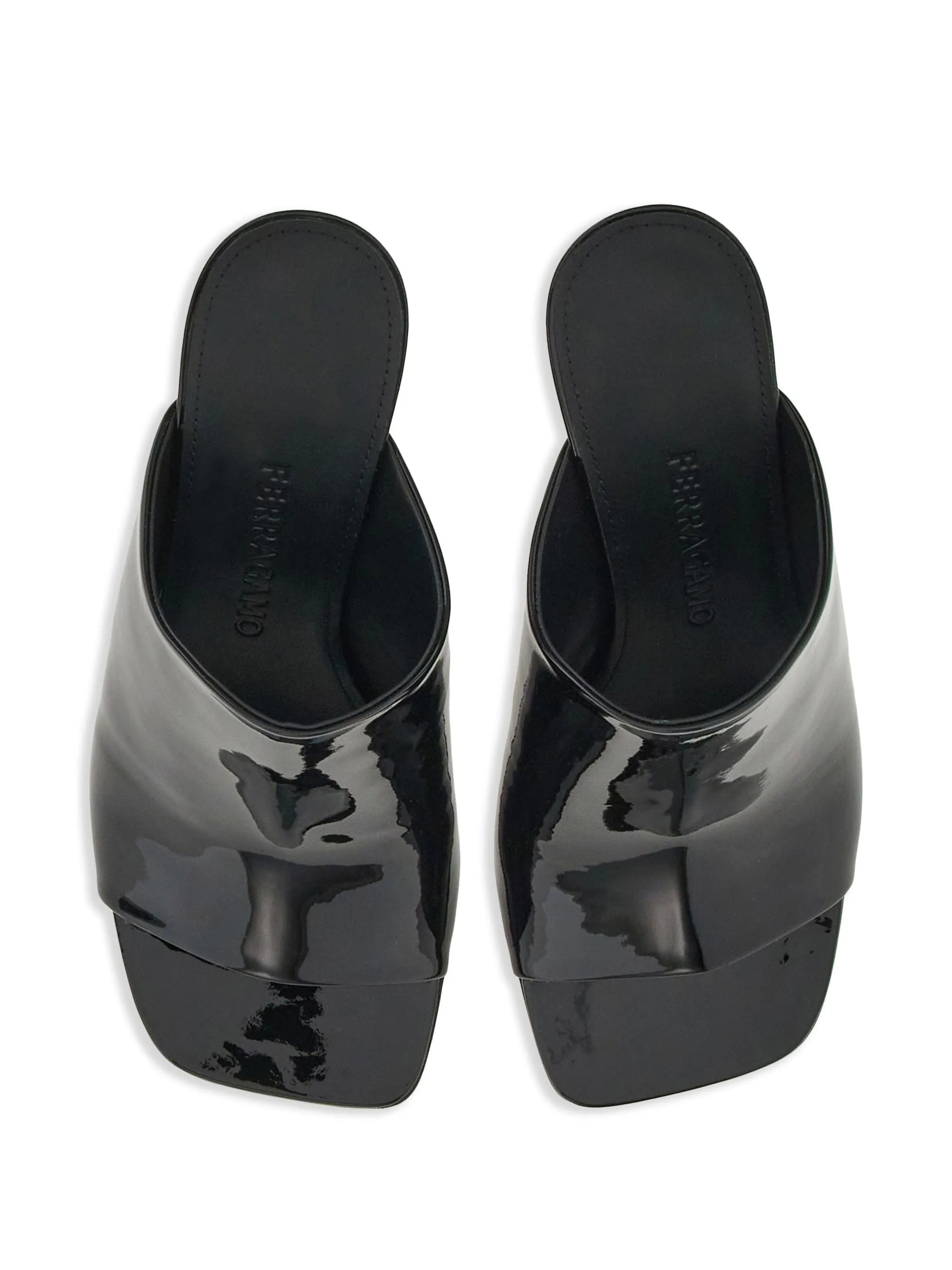 open-toe leather sandals