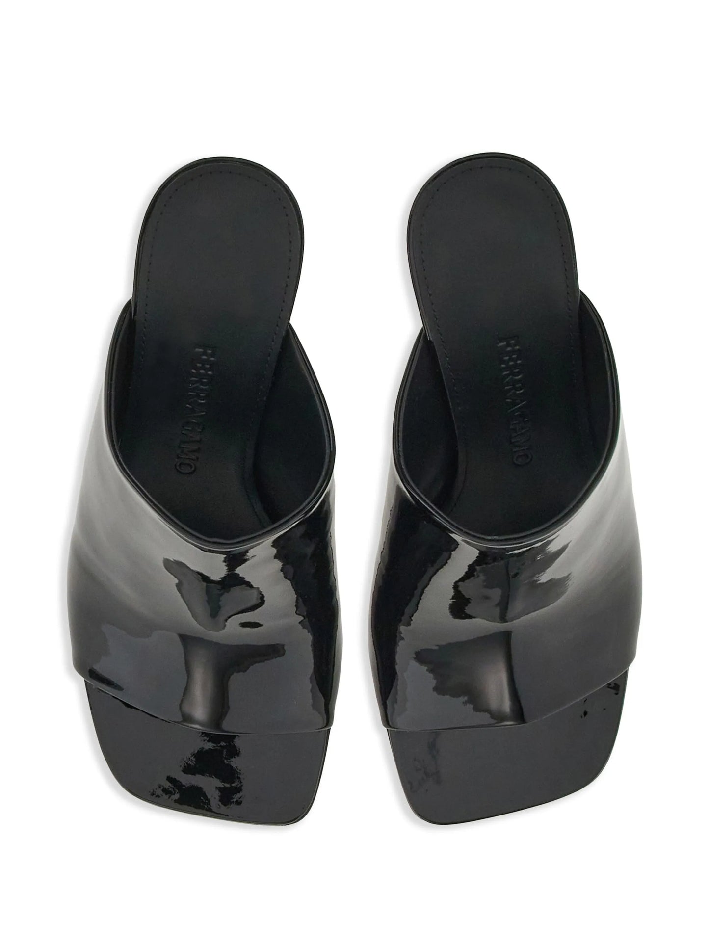 open-toe leather sandals