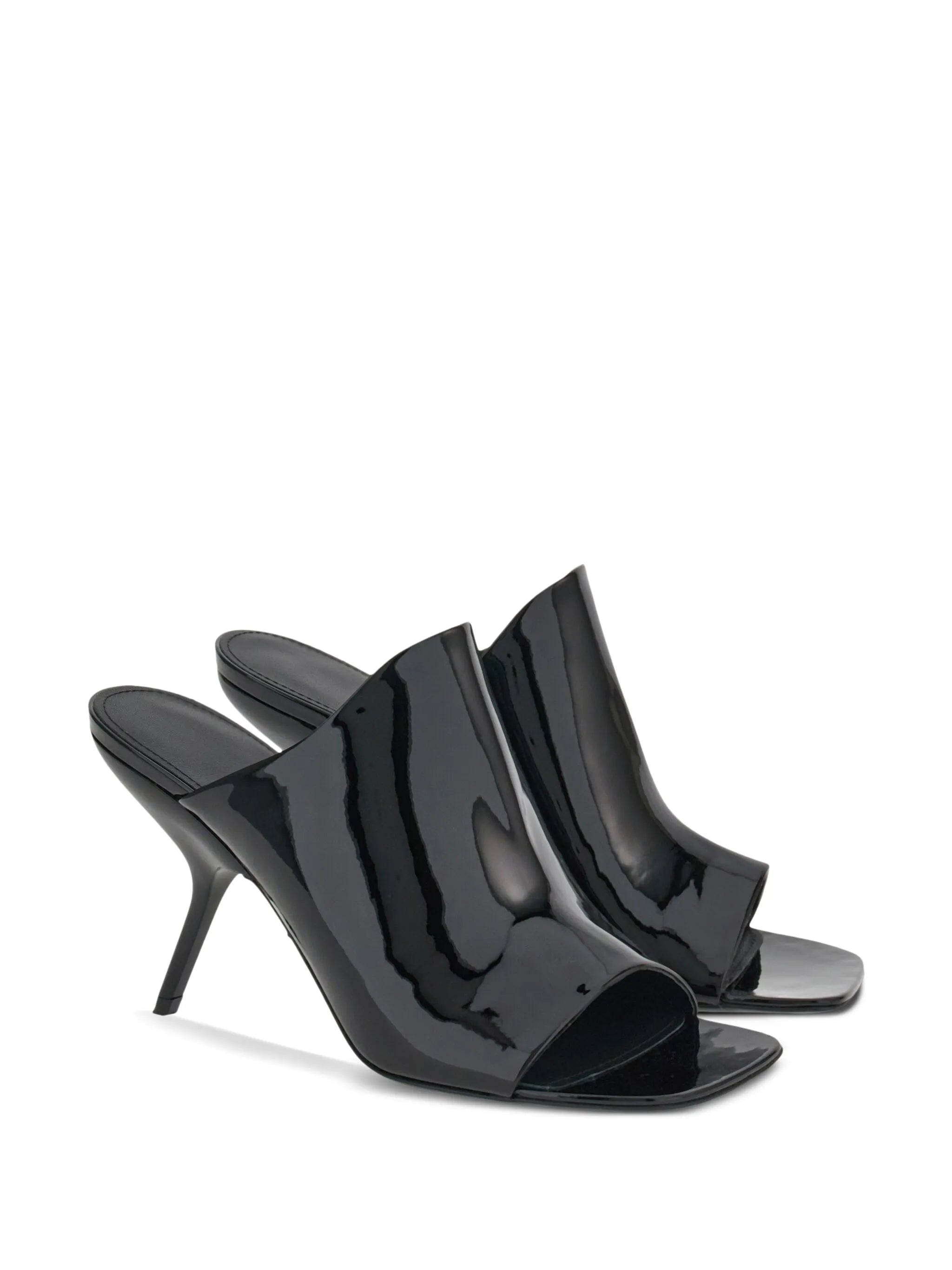 open-toe leather sandals