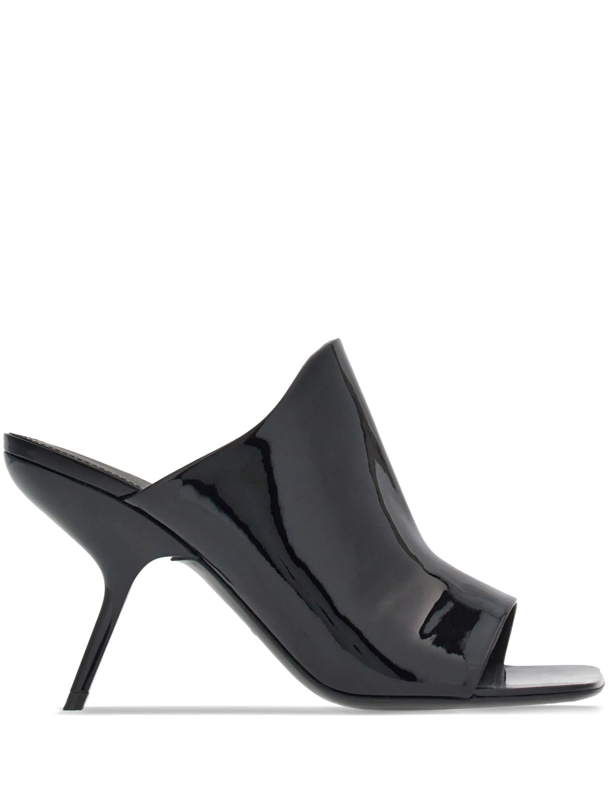 open-toe leather sandals