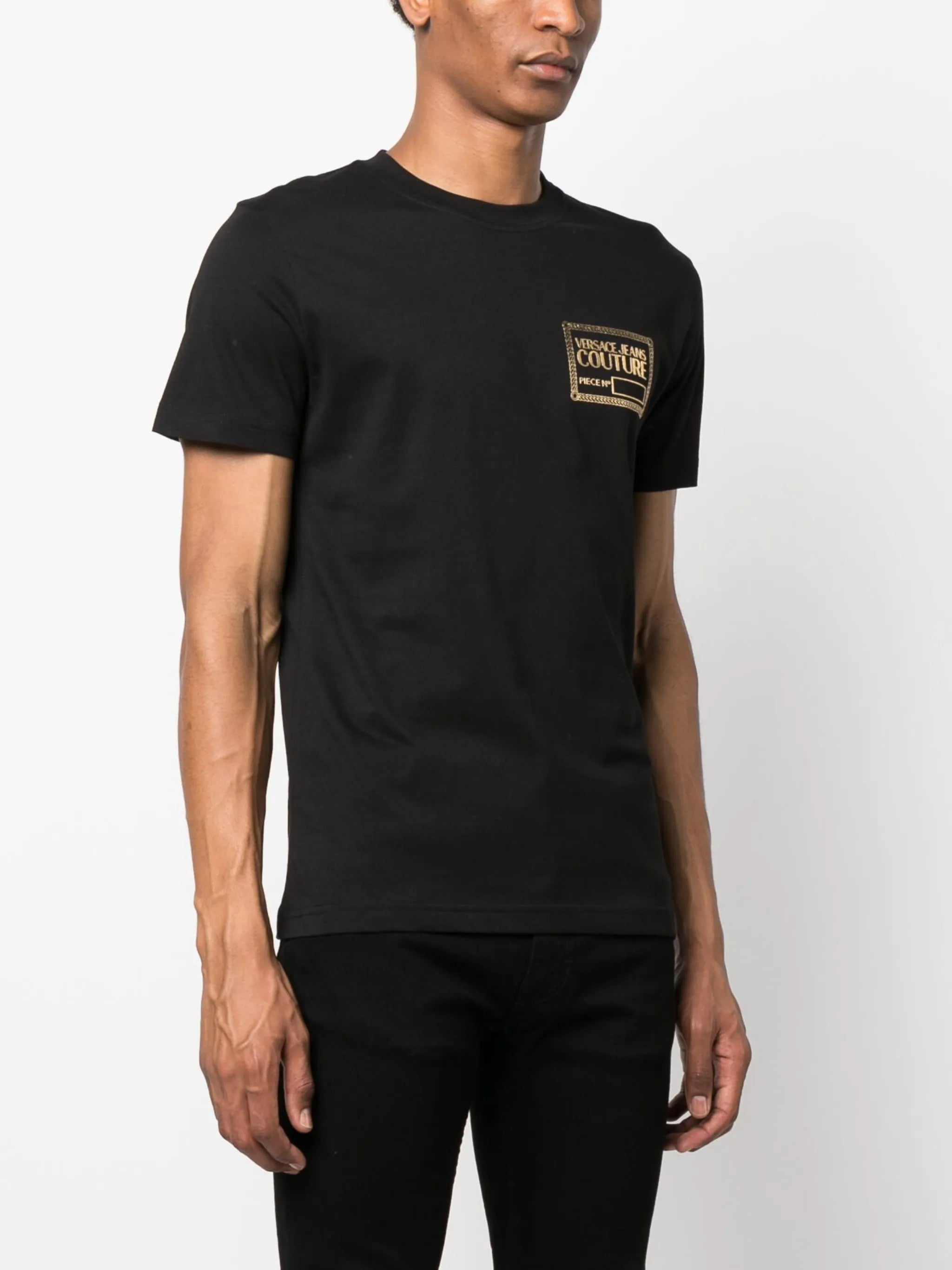 logo-print cotton T-shirt