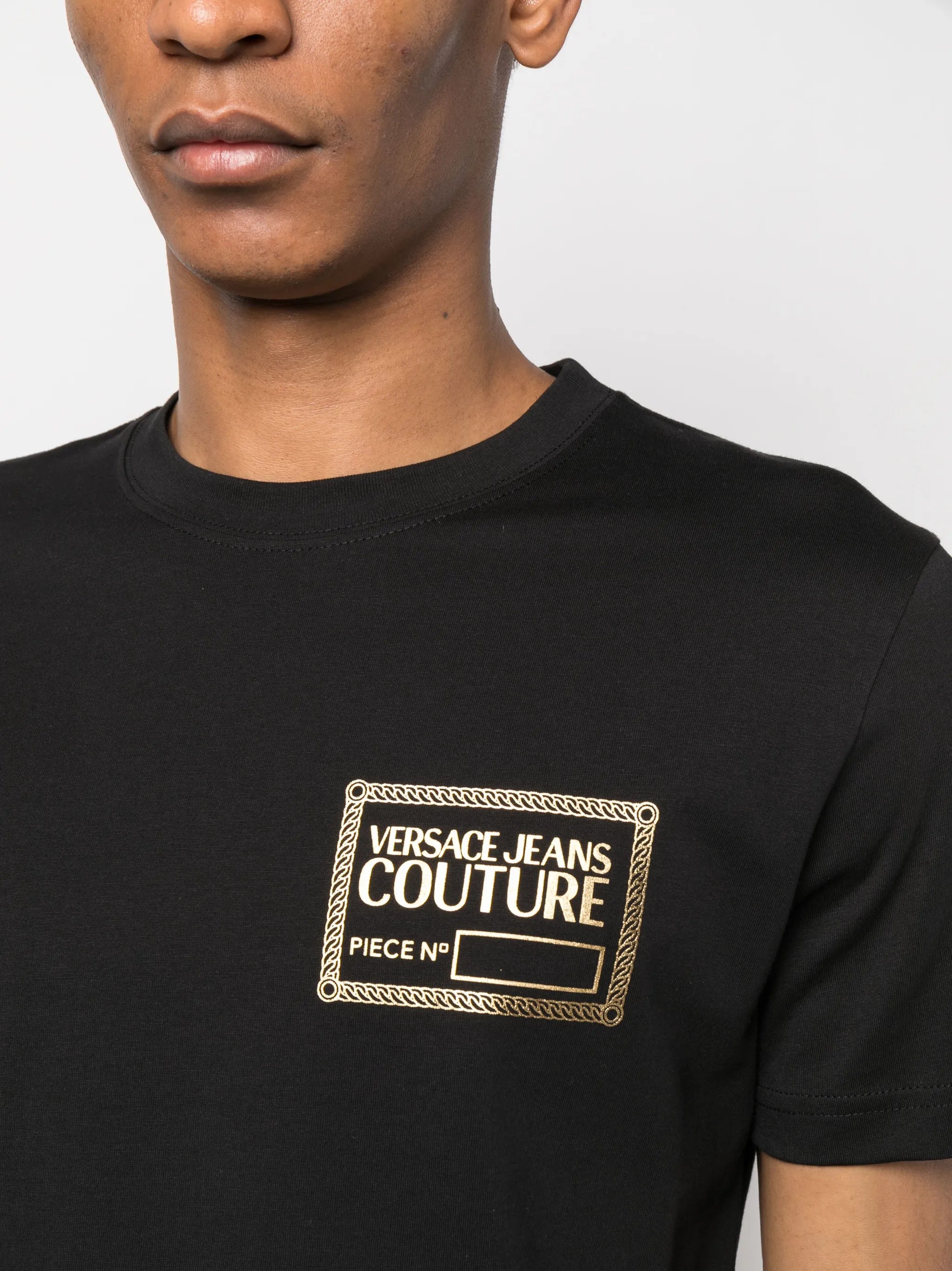 logo-print cotton T-shirt
