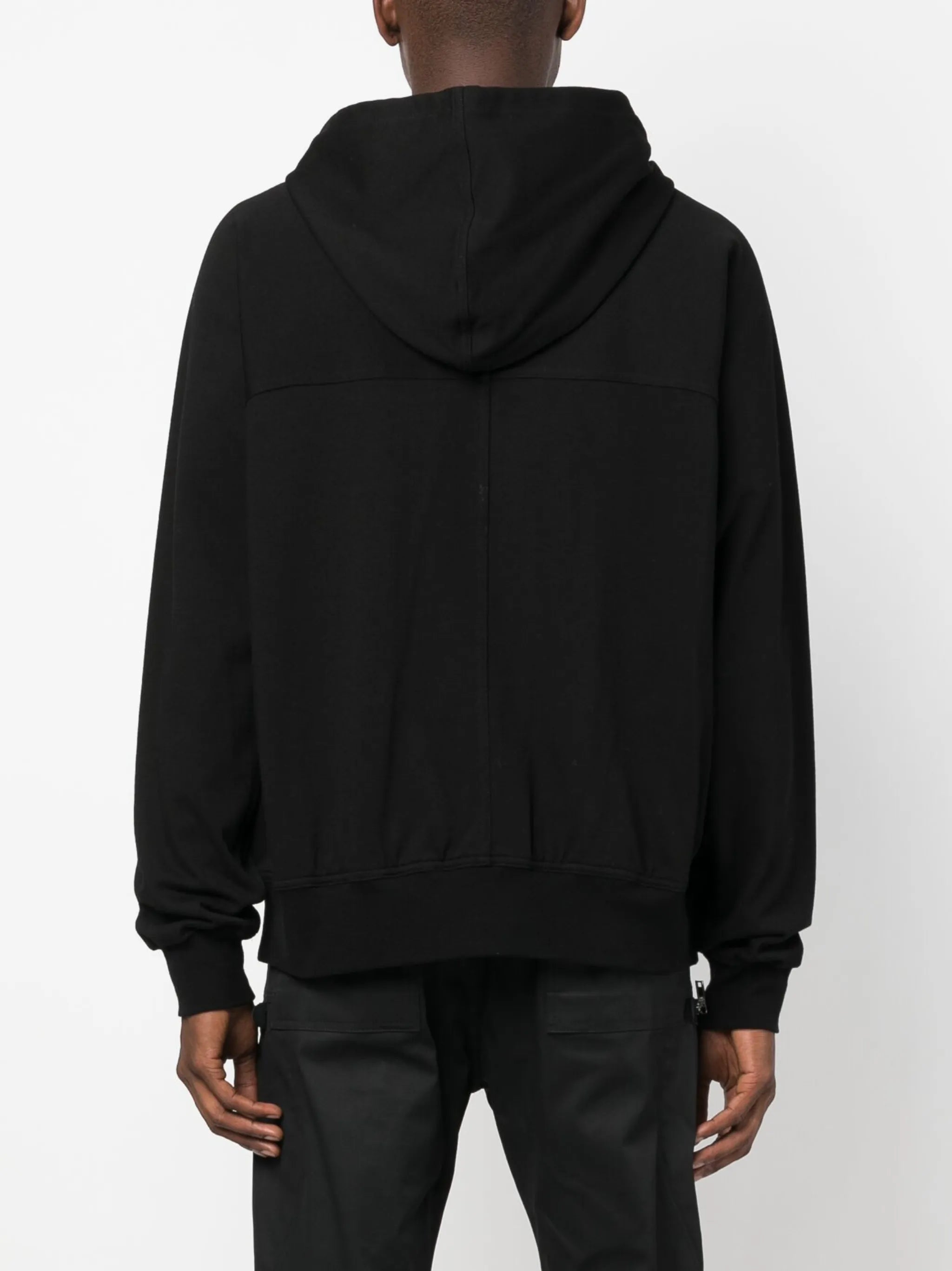zip-up cotton hoodie