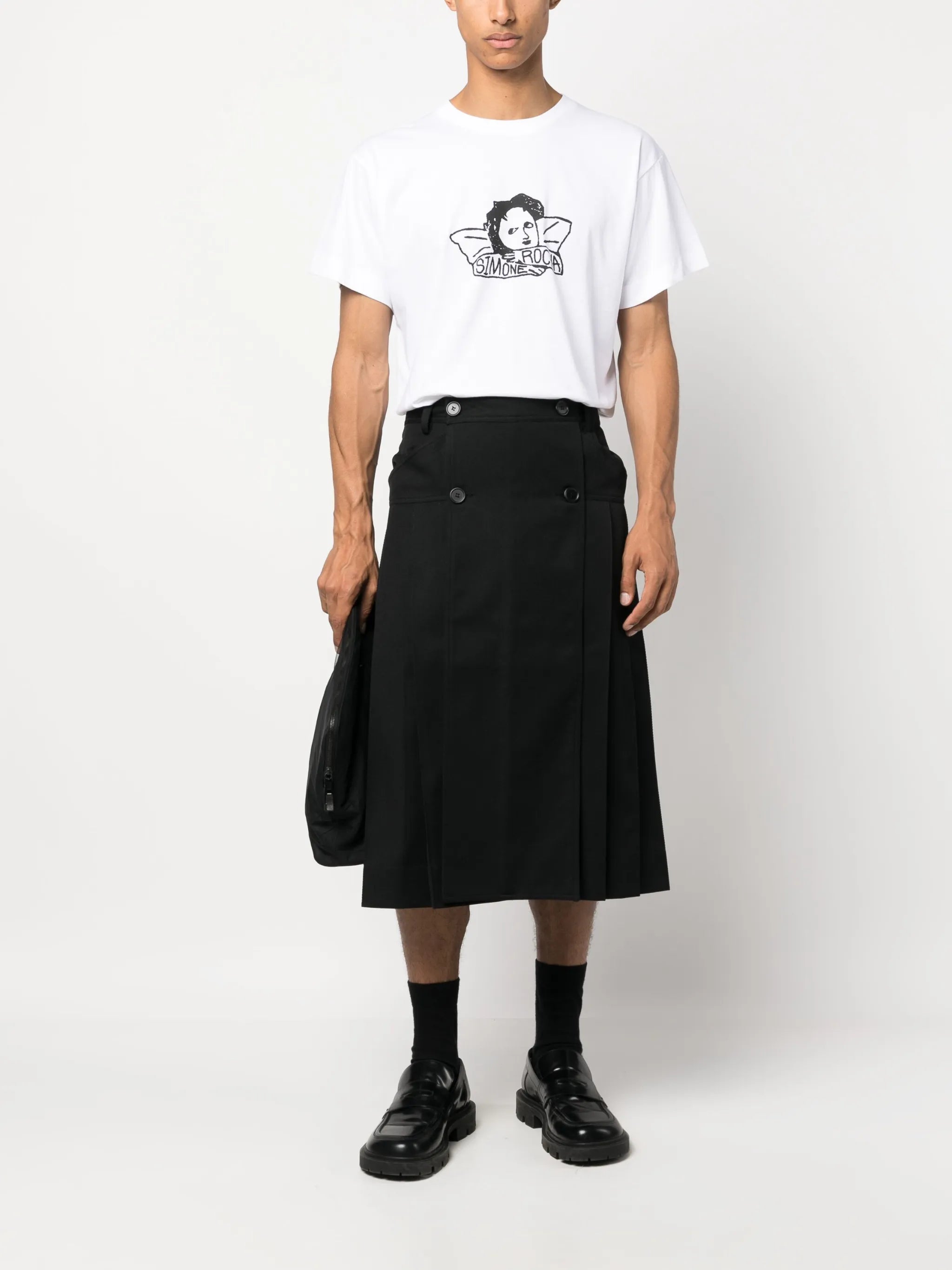 graphic-print cotton T-shirt