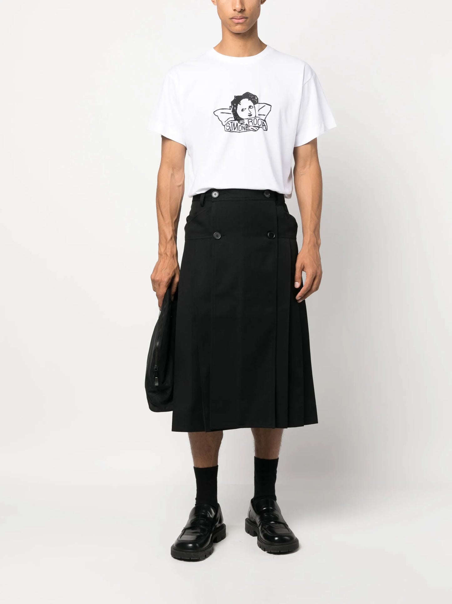 graphic-print cotton T-shirt