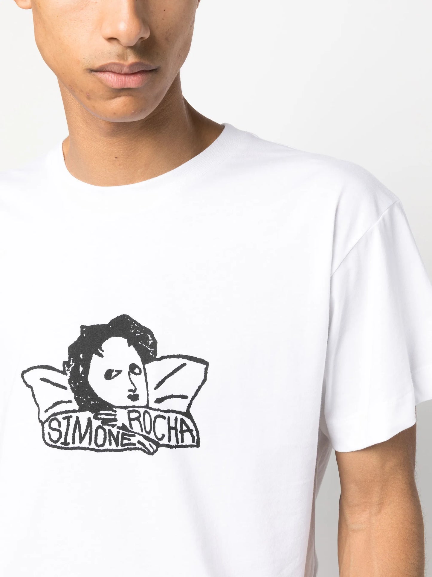 graphic-print cotton T-shirt