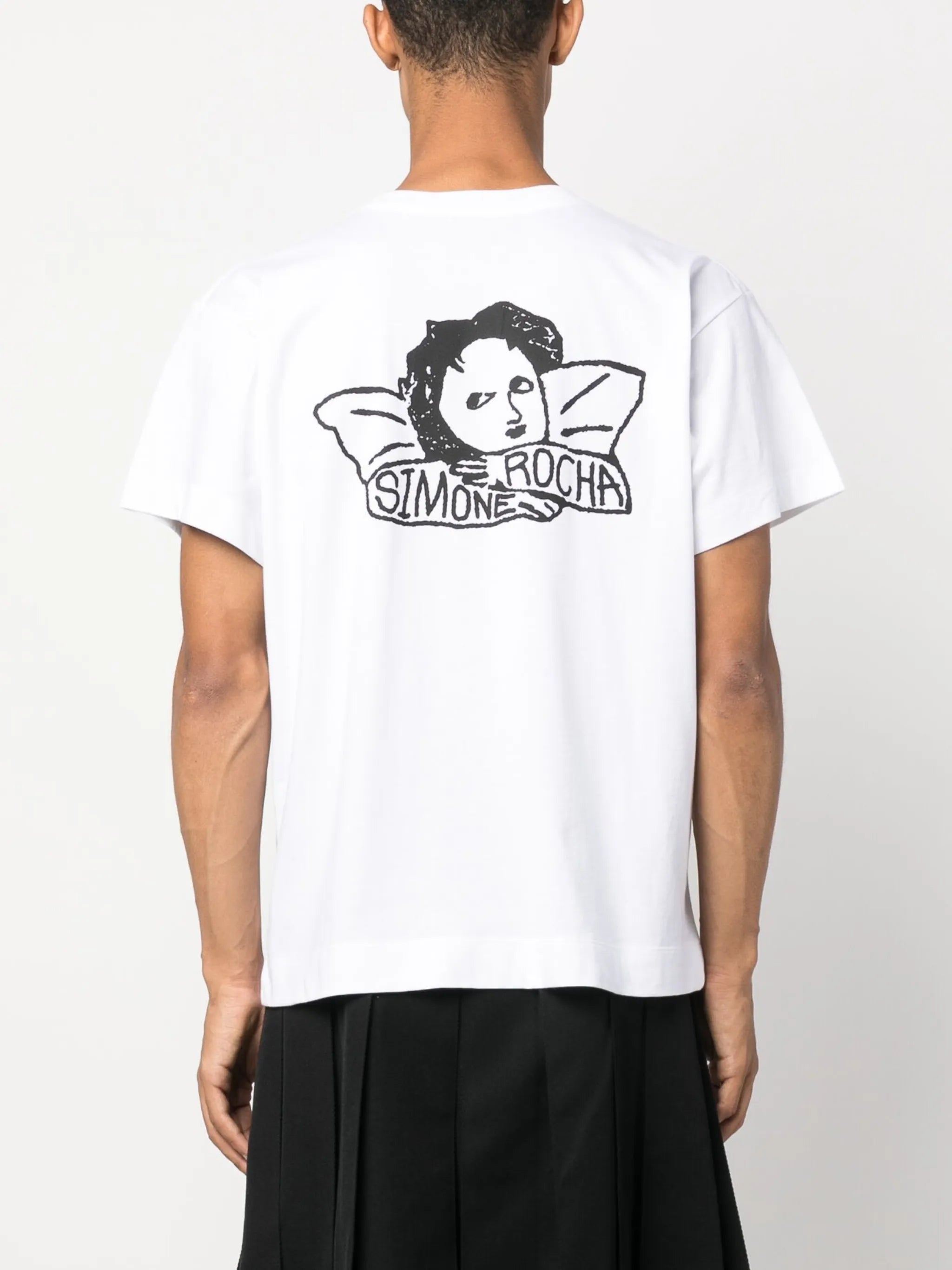 graphic-print cotton T-shirt