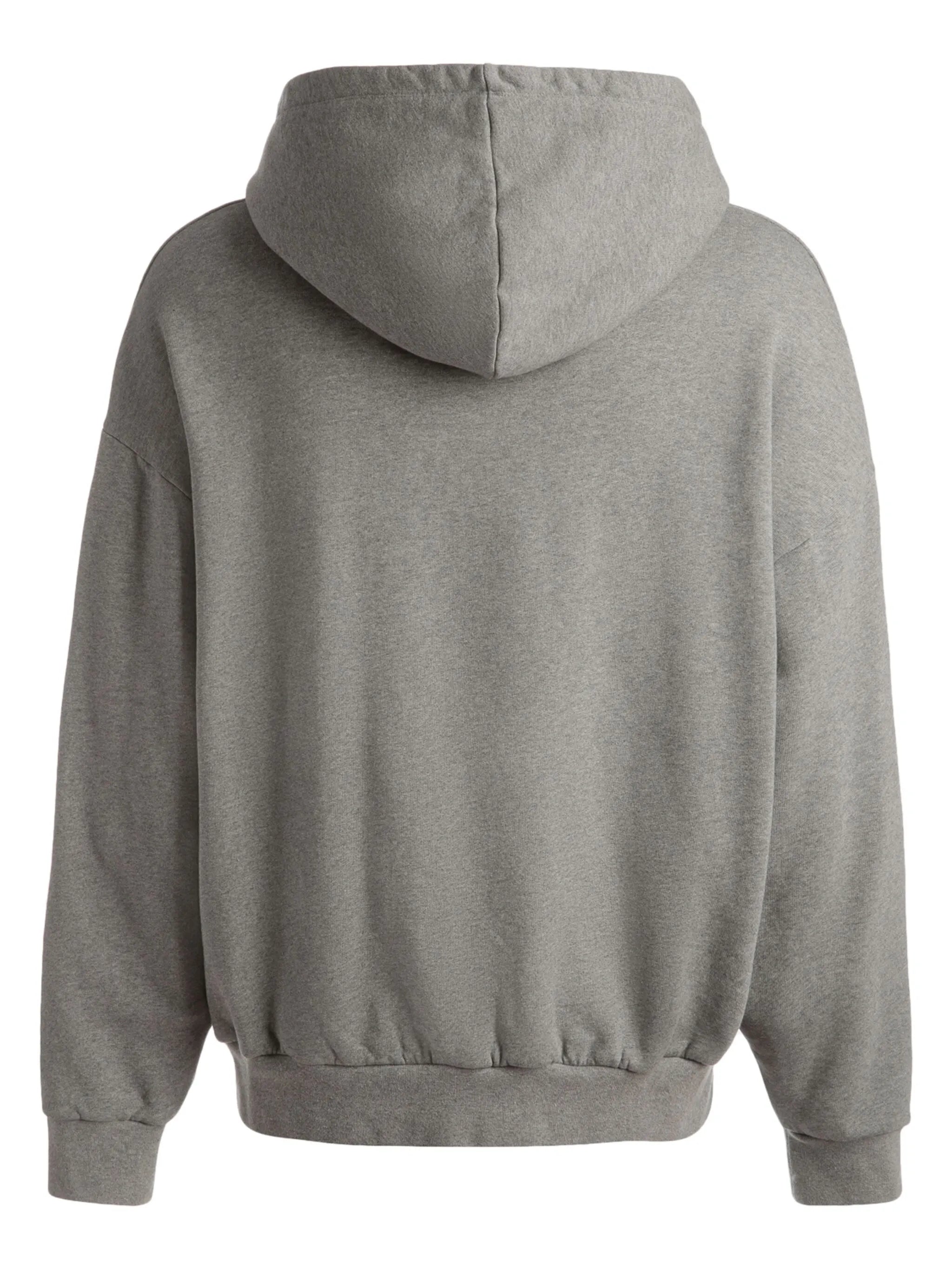 graphic-print cotton hoodie
