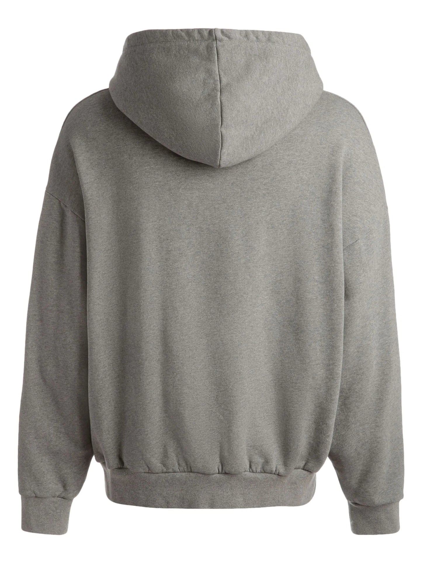graphic-print cotton hoodie