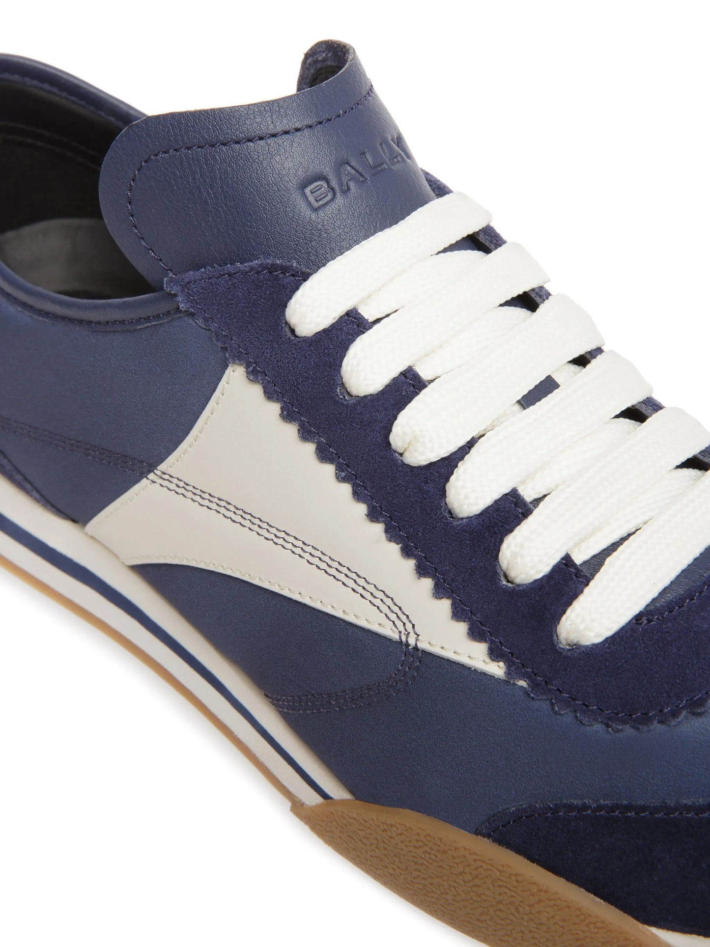 Sonney panelled suede sneakers