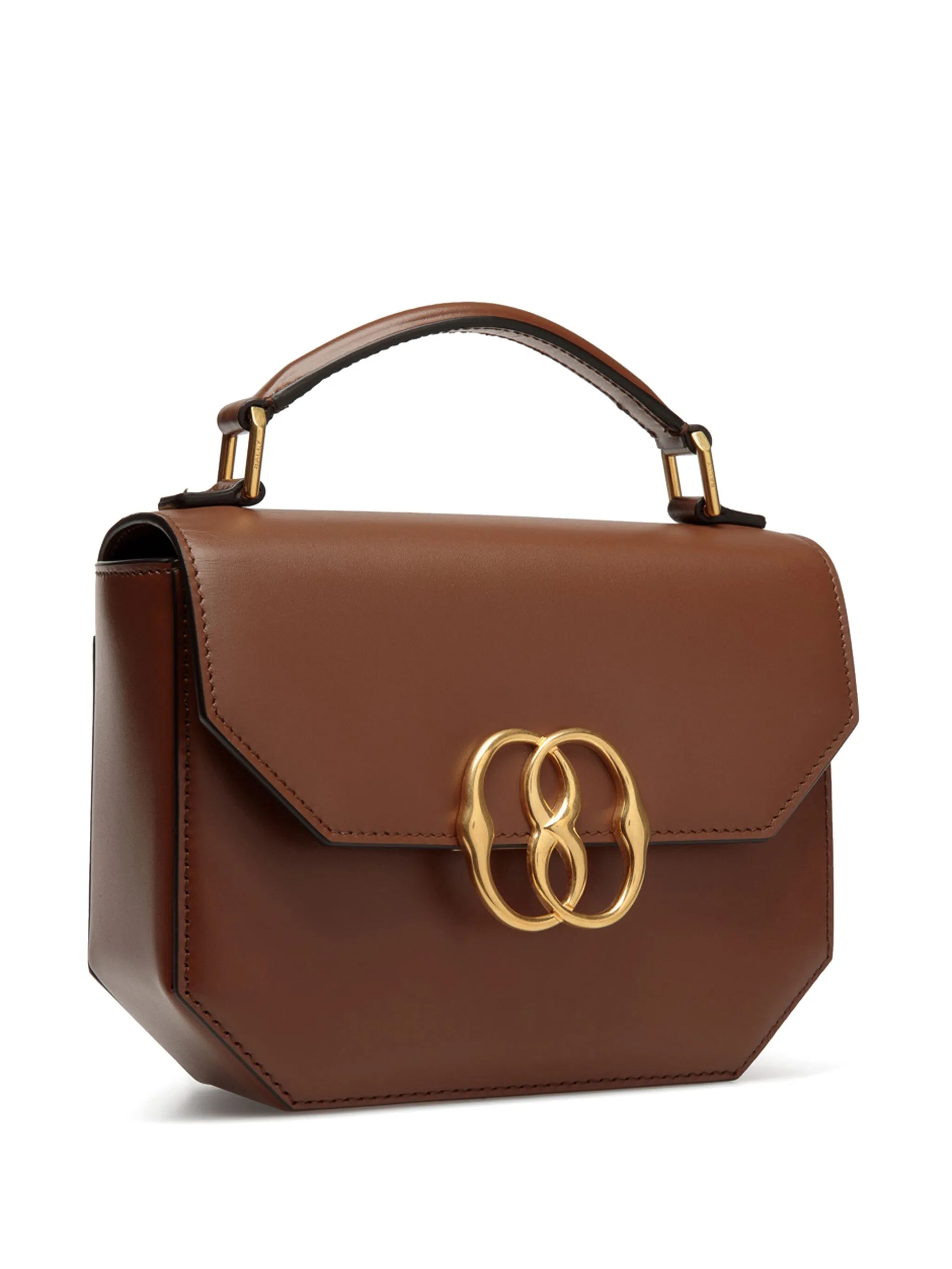 Emblem Folio leather mini bag