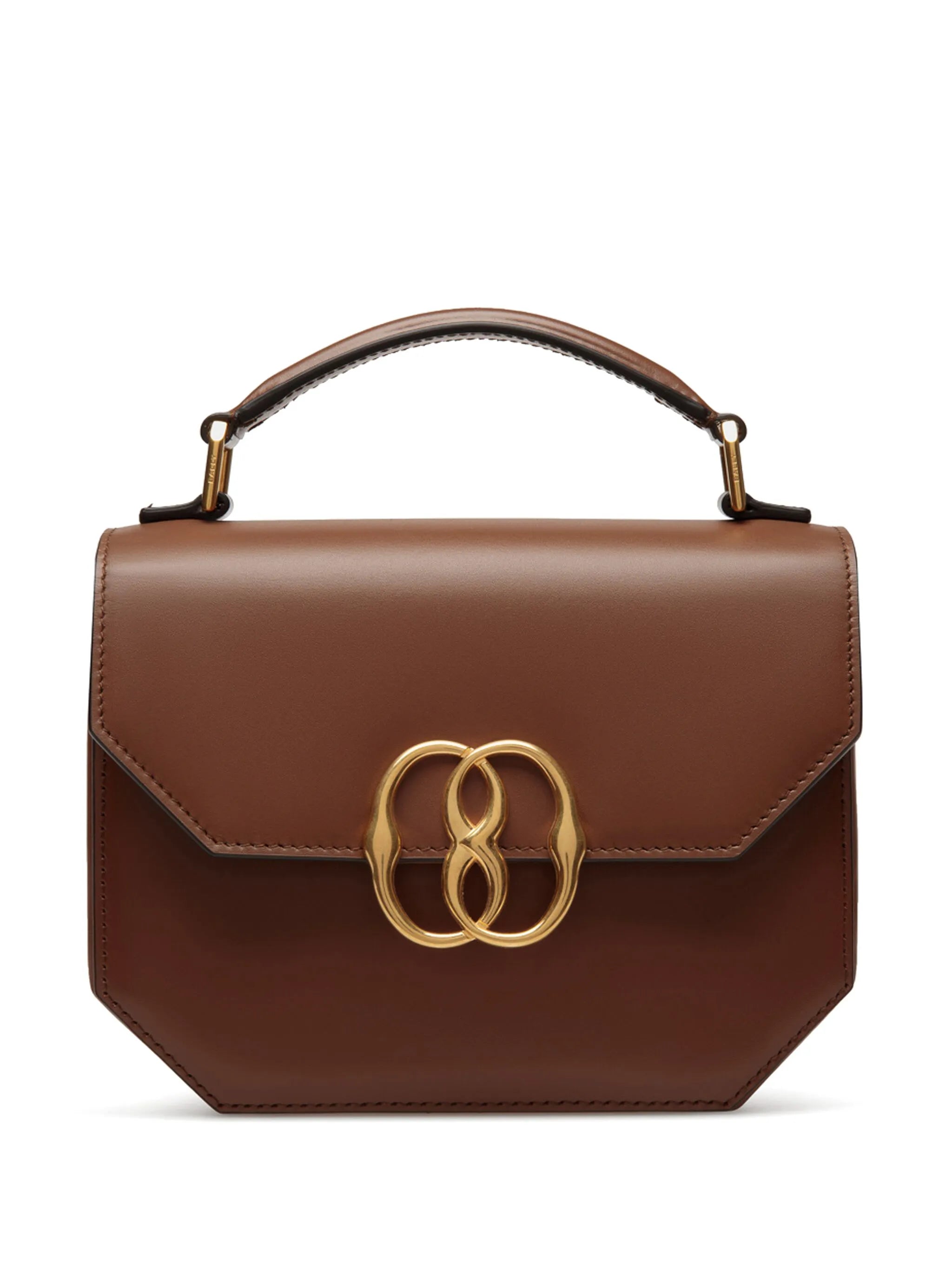 Emblem Folio leather mini bag
