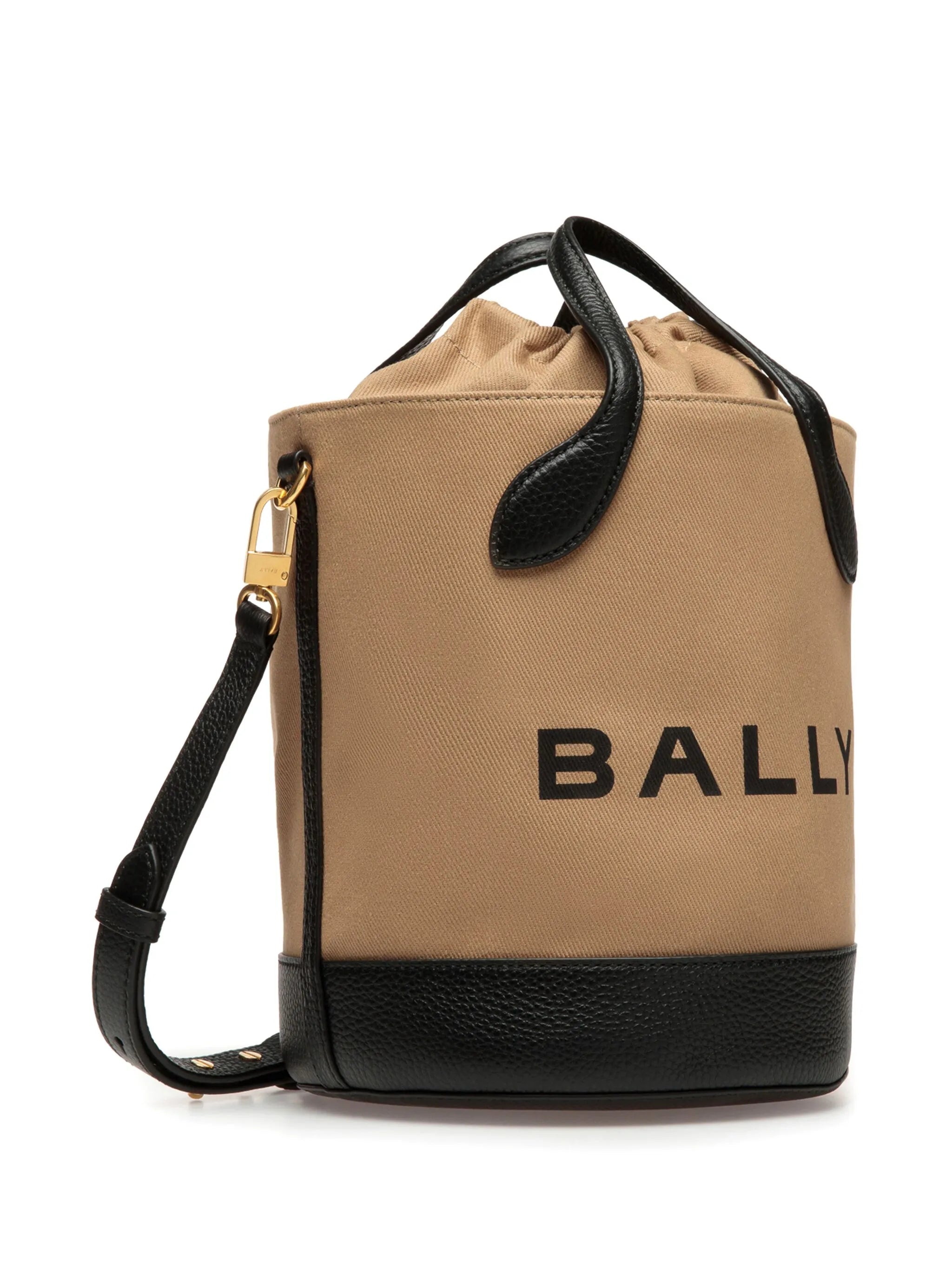 Bar 8 Hours logo-print bucket bag