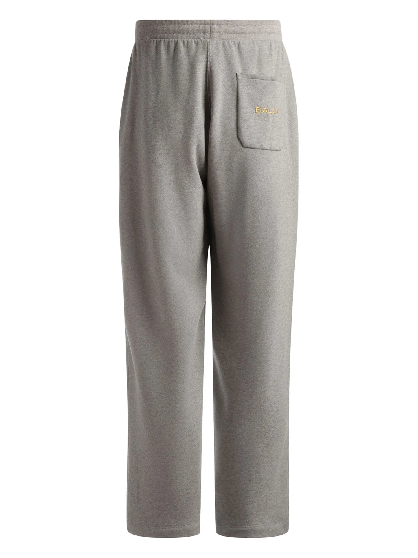 logo-embroidered cotton track trousers