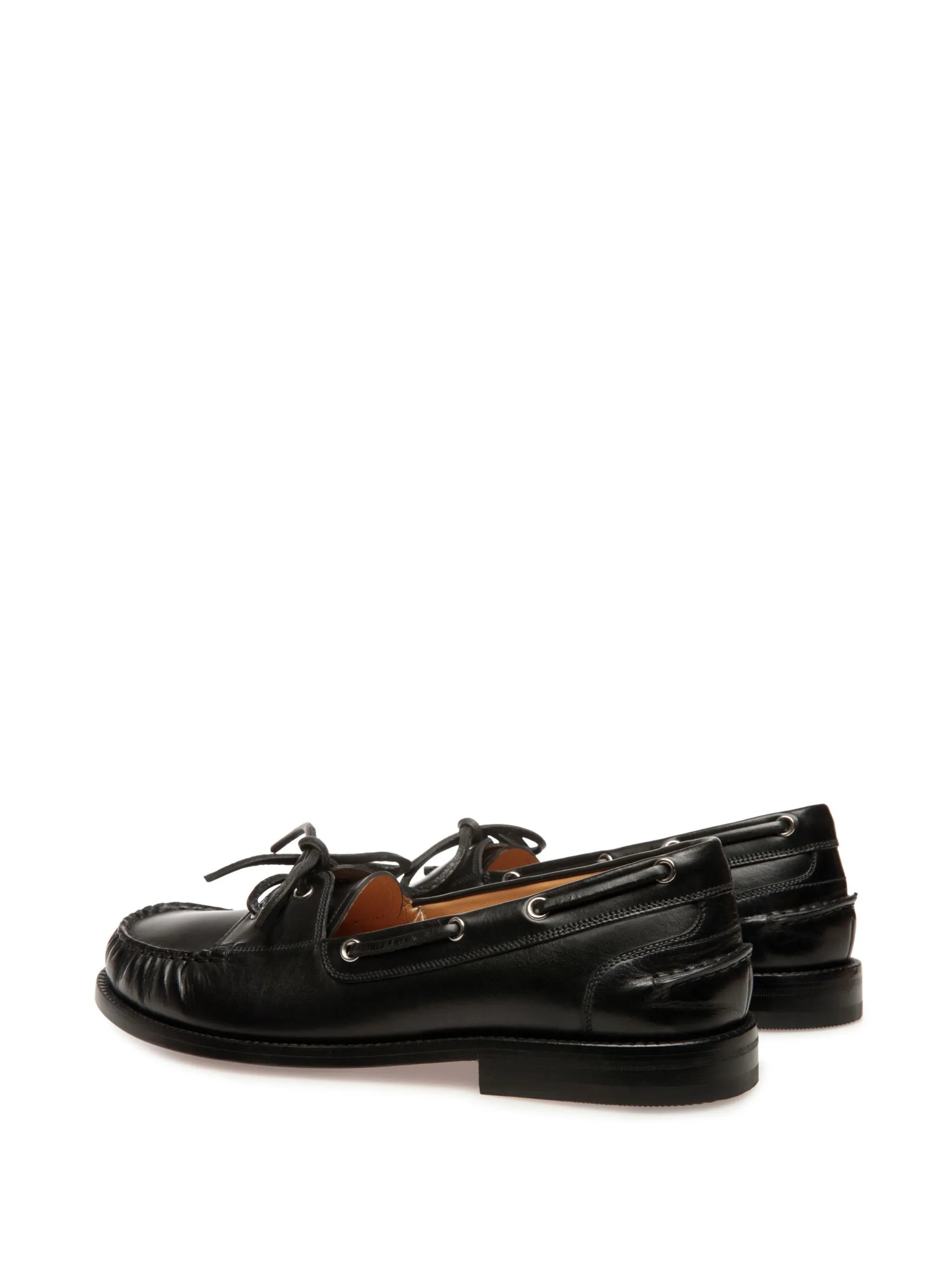 Rimion leather boat loafers