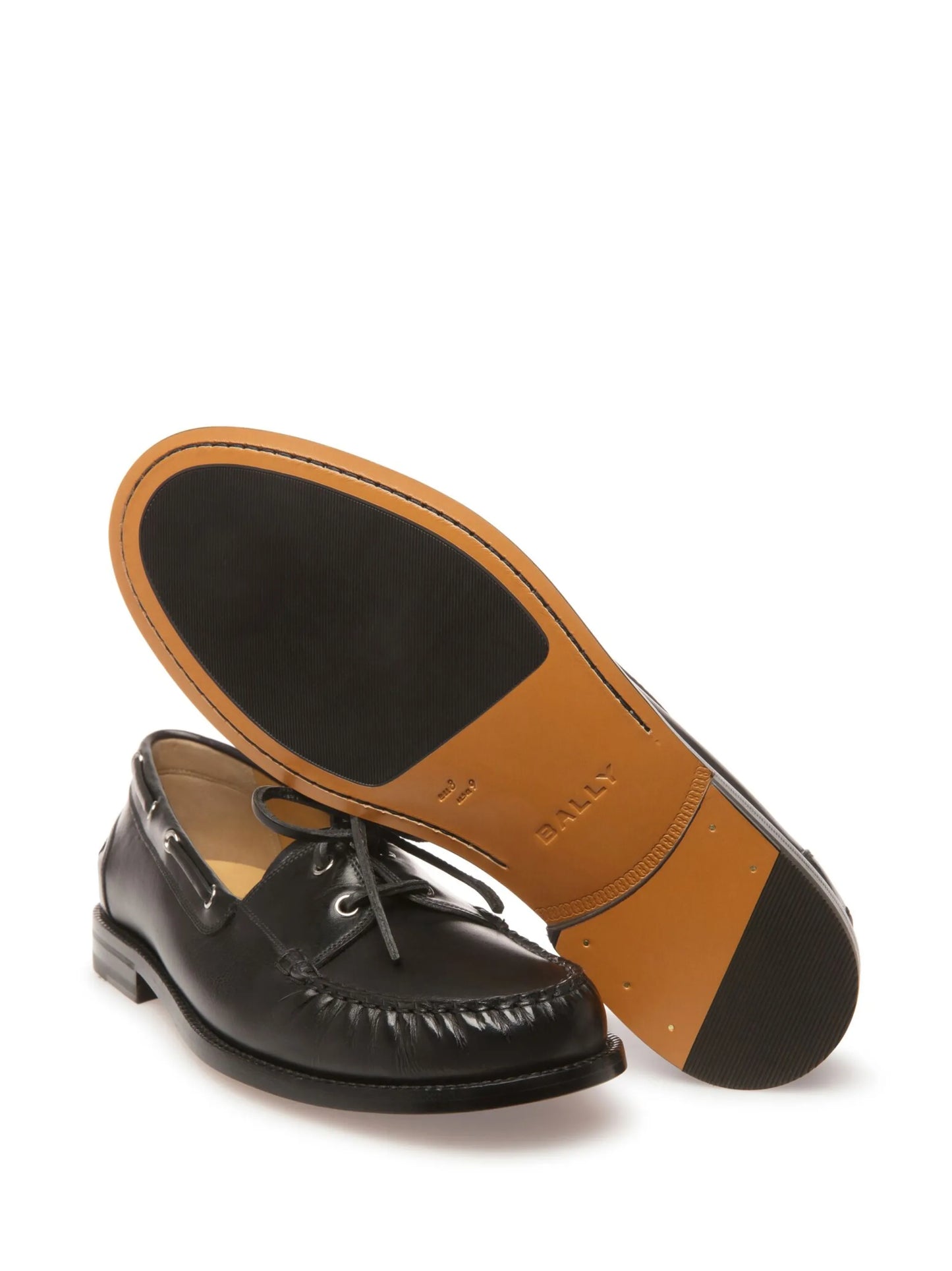 Rimion leather boat loafers