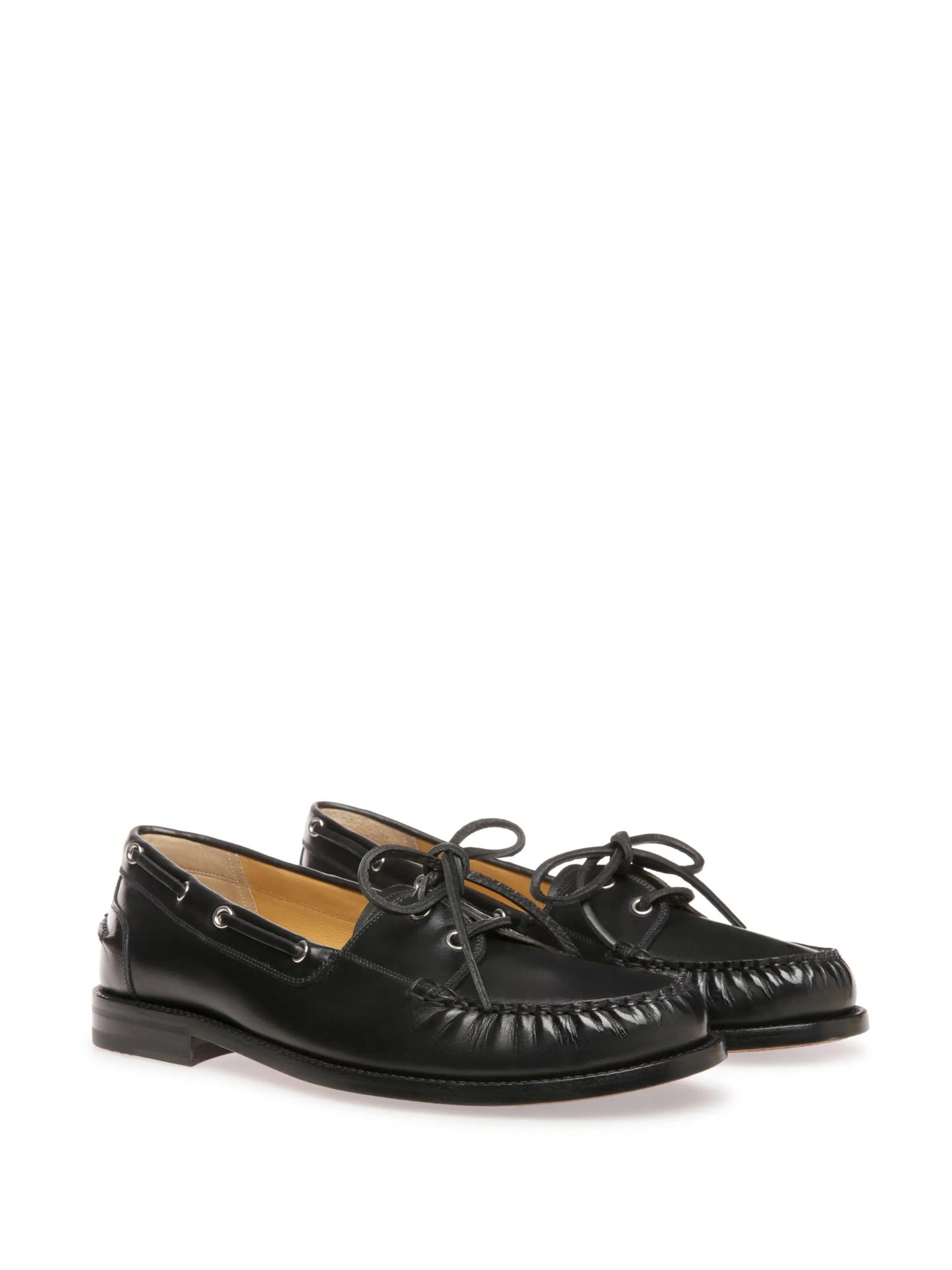Rimion leather boat loafers