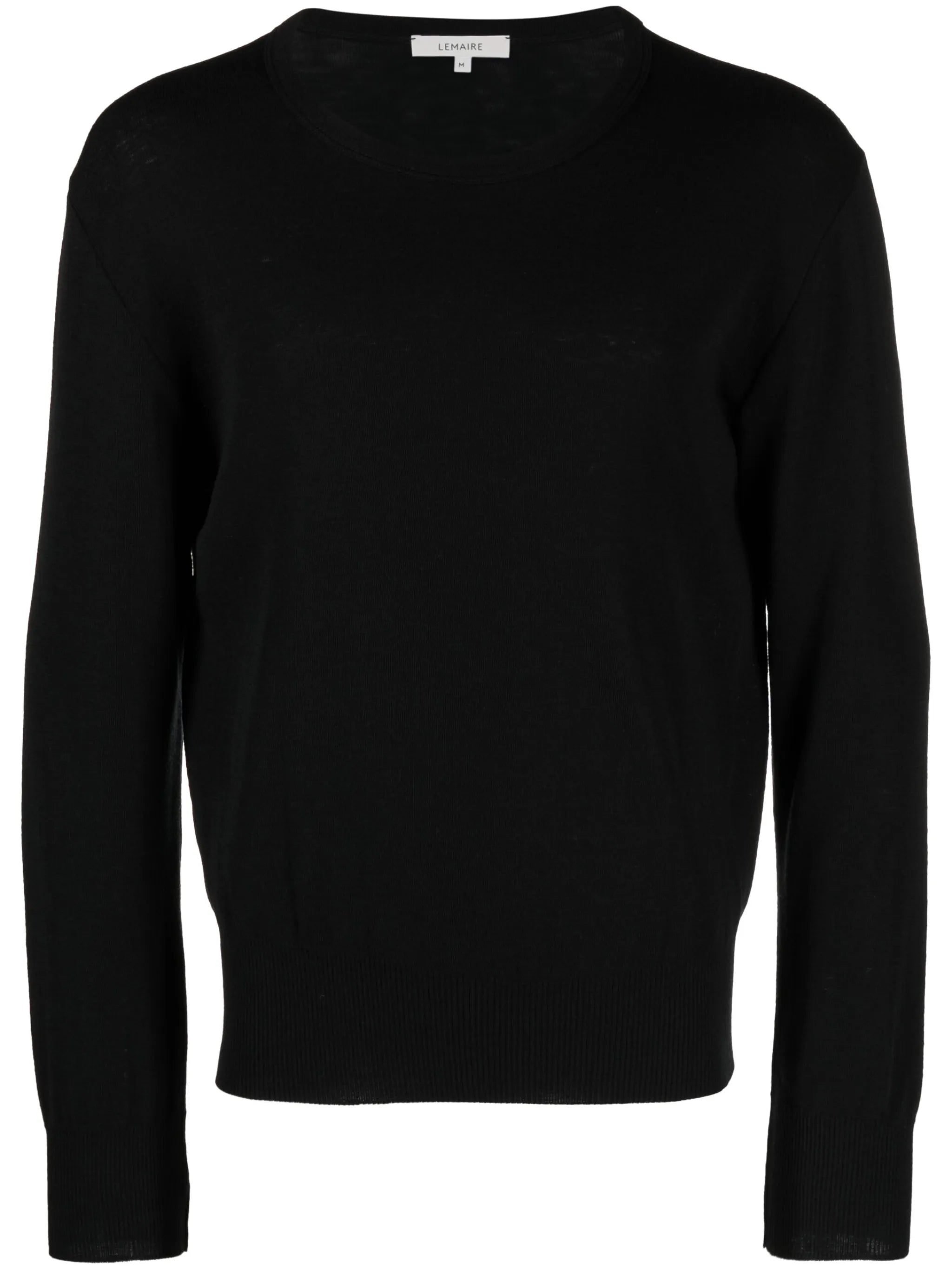 fine-knit wool jumper