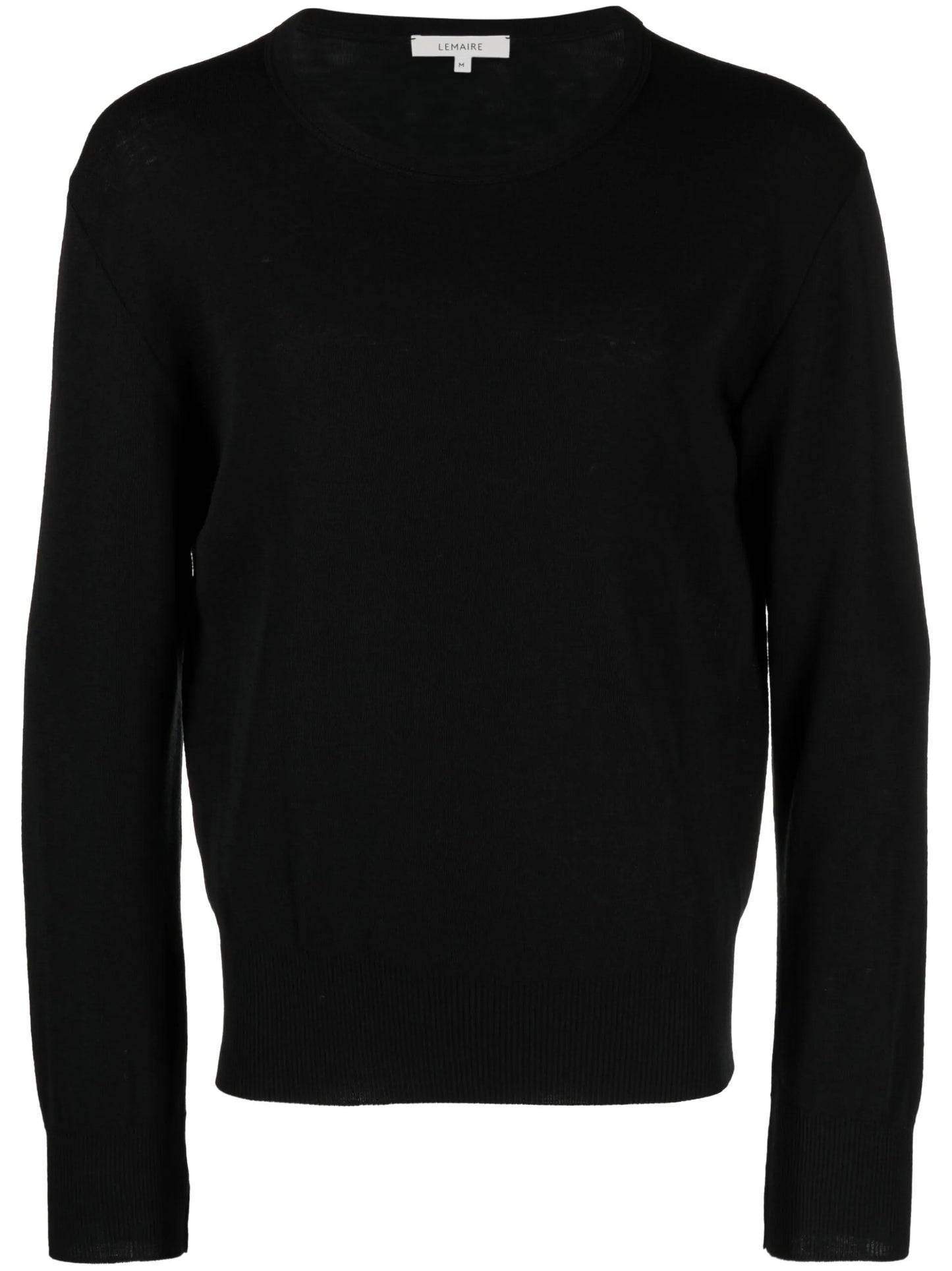 fine-knit wool jumper