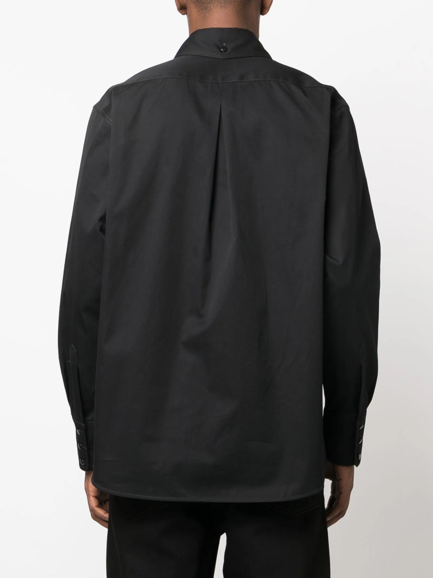 long-sleeve cotton shirt