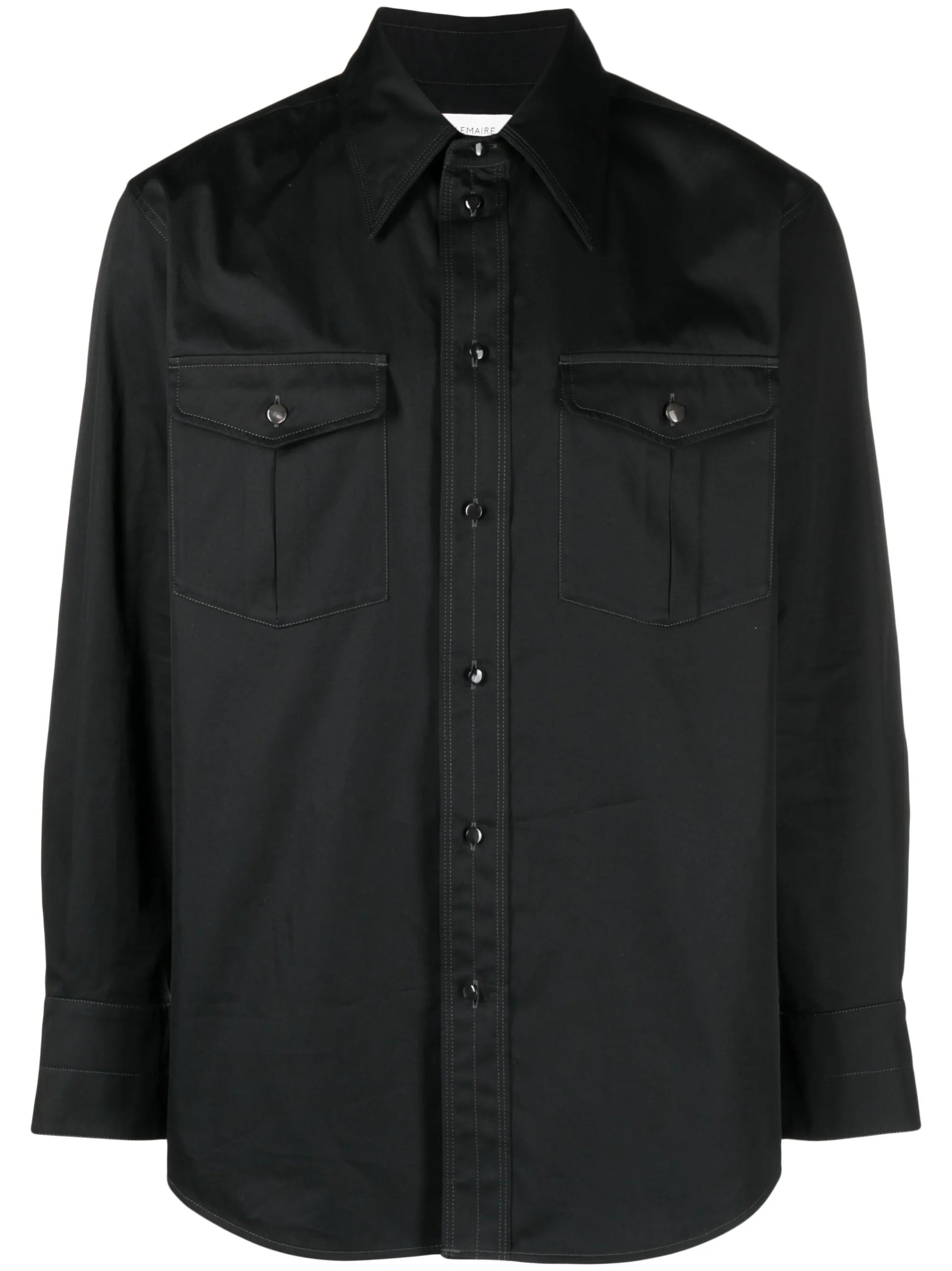 long-sleeve cotton shirt