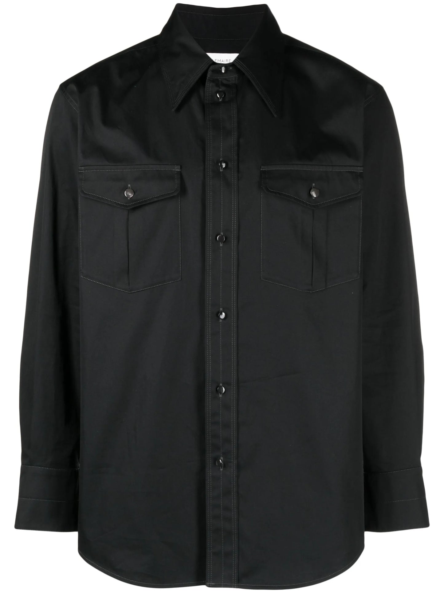 long-sleeve cotton shirt