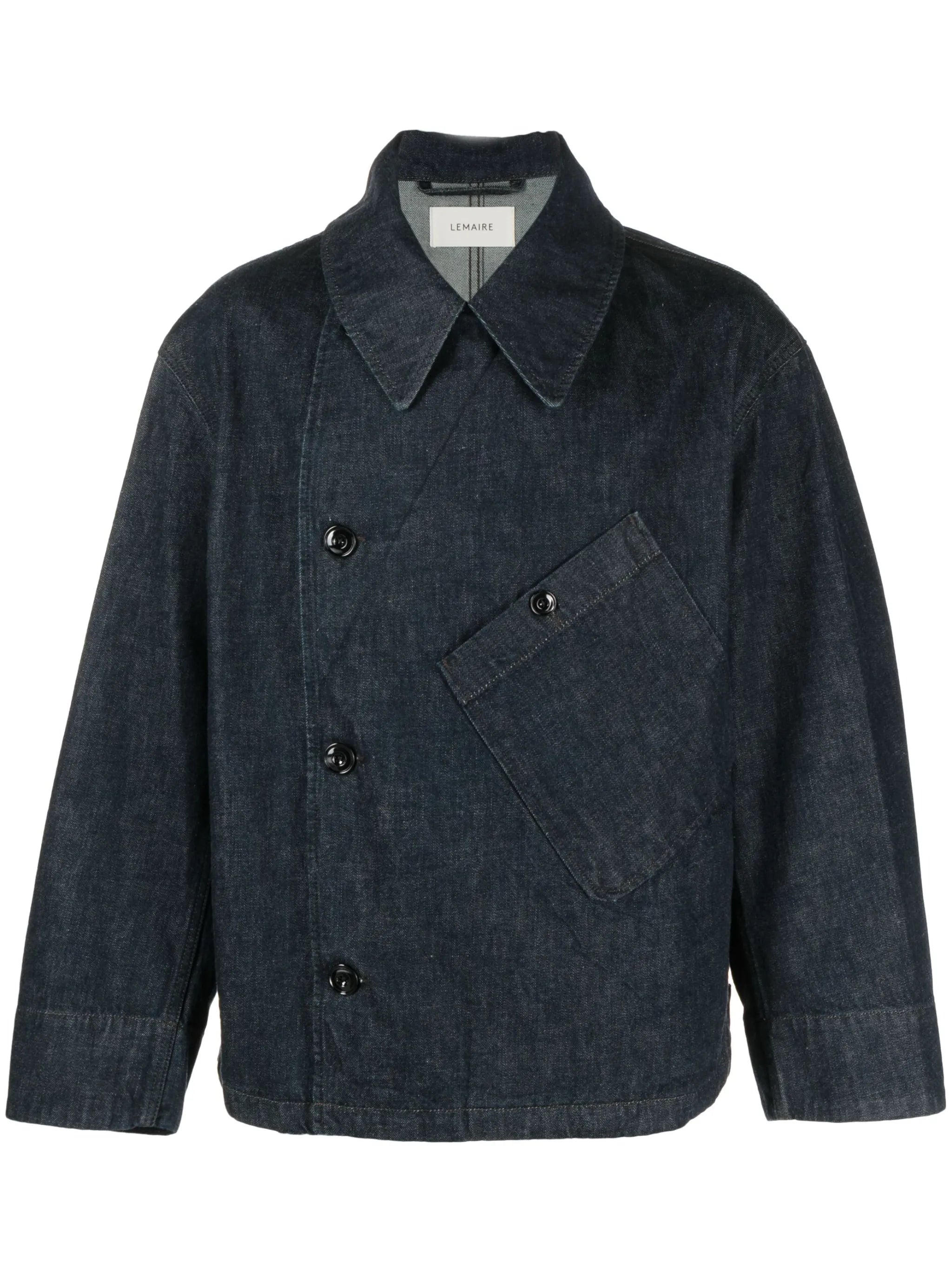 Dispatch double-breasted denim jacket