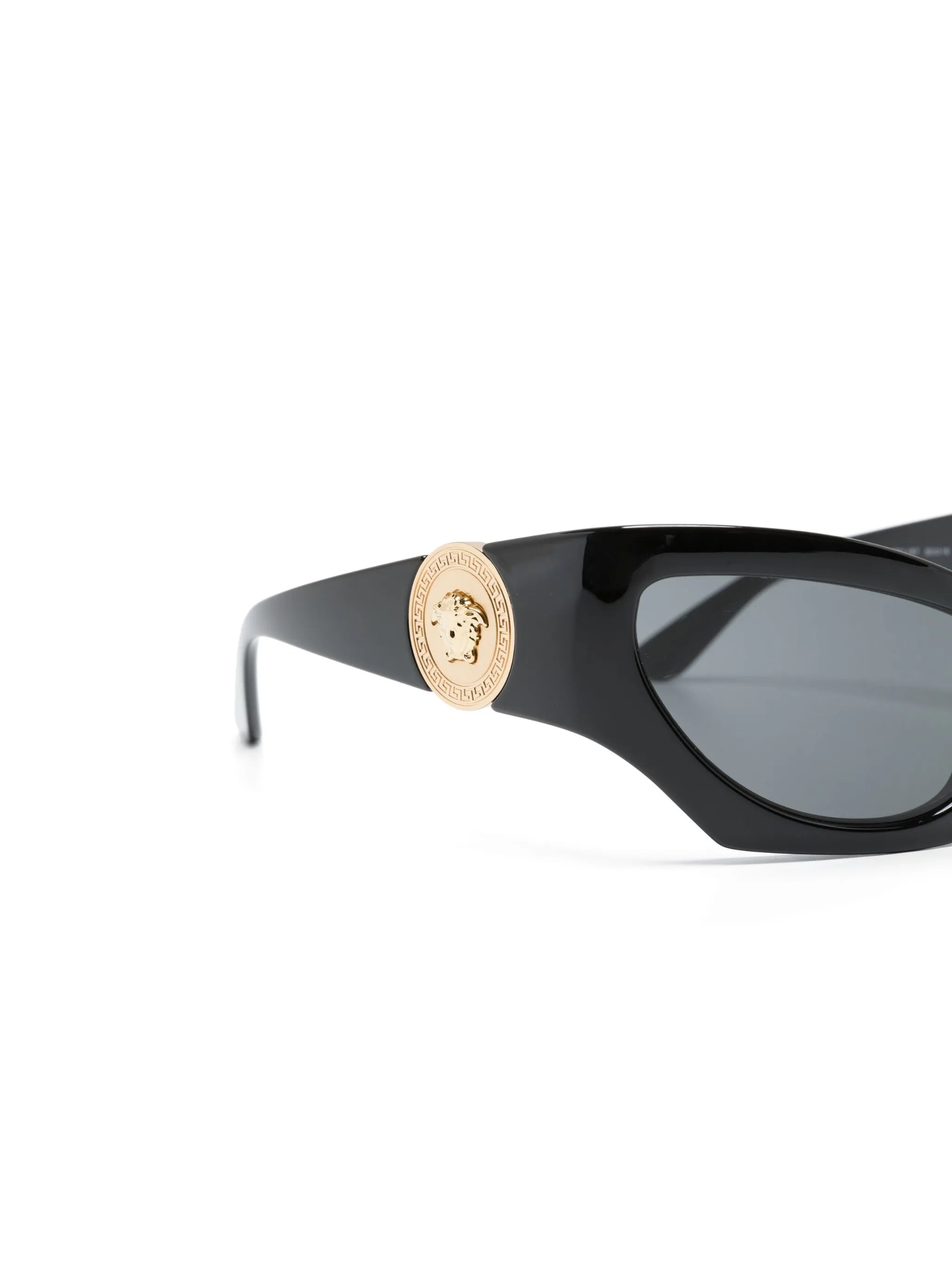 Medusa-detail cat-eye sunglasses