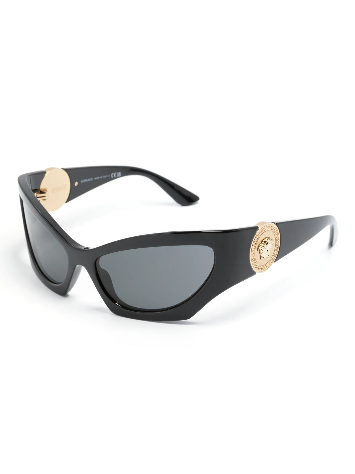Medusa-detail cat-eye sunglasses