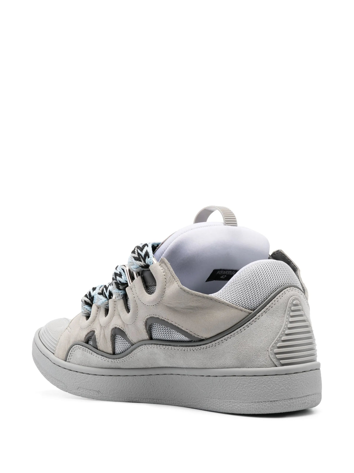 Curb chunky leather sneakers