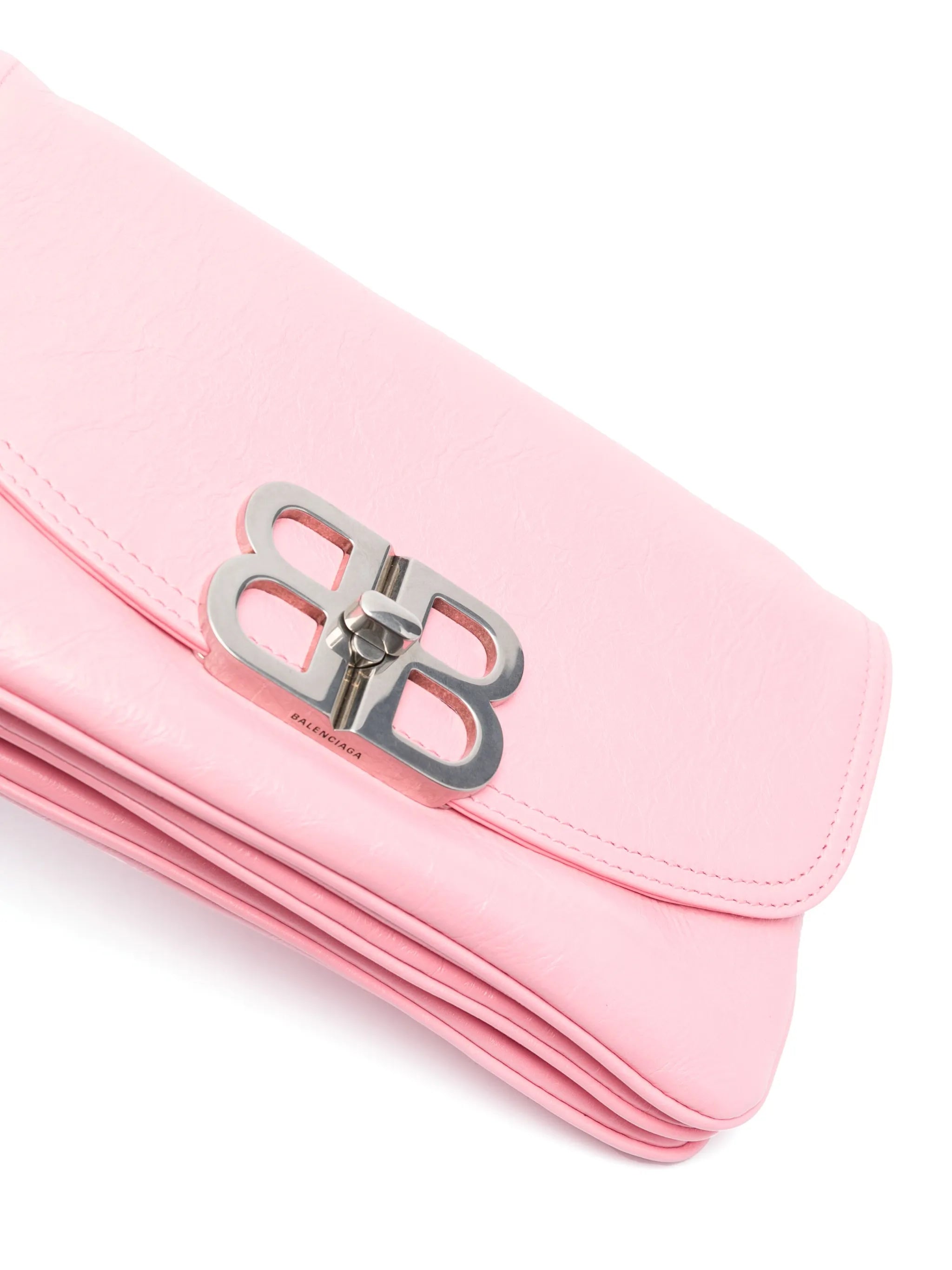 small BB Soft Flap leather shoulder bag