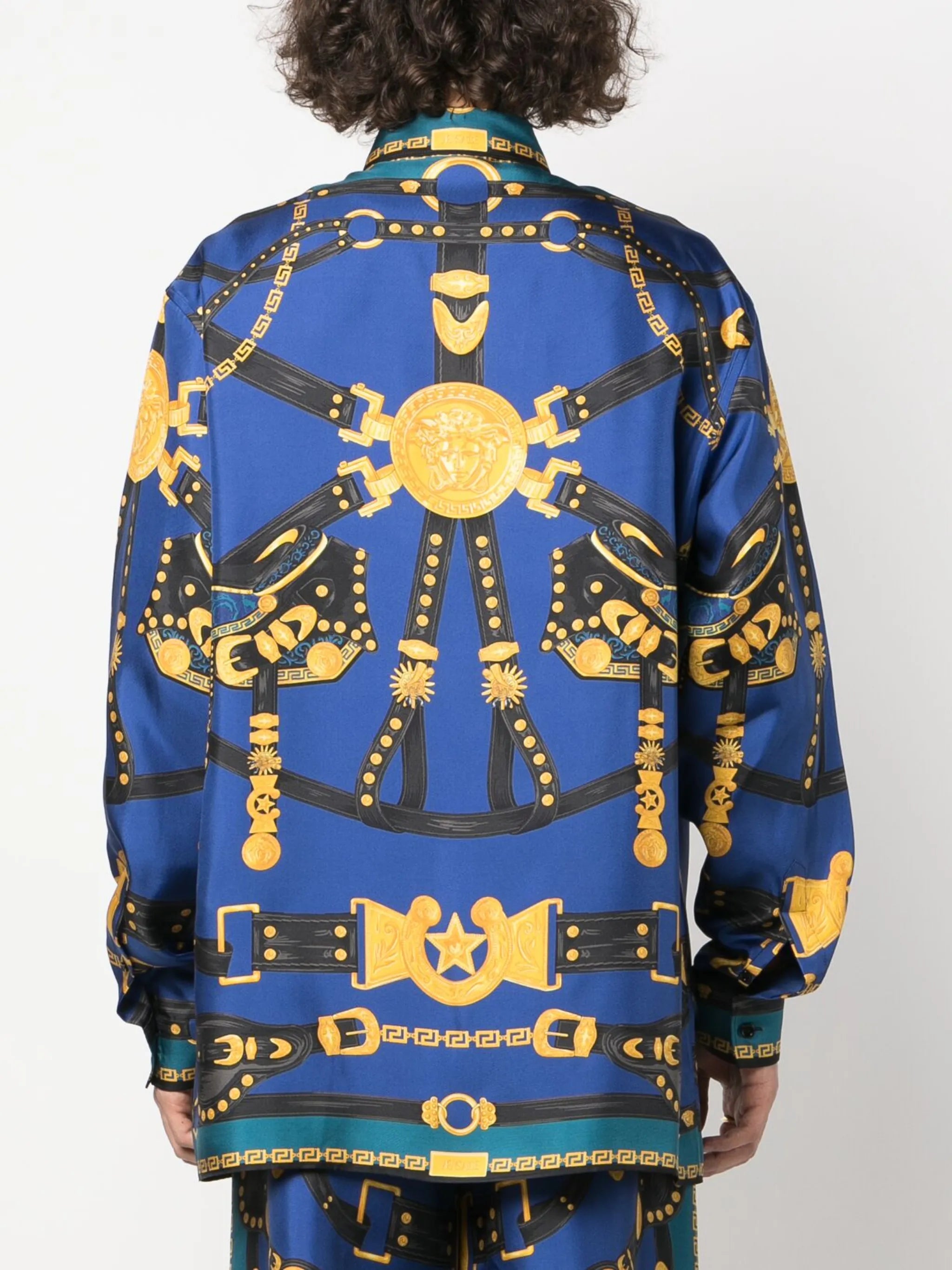 Medusa Saddle silk shirt