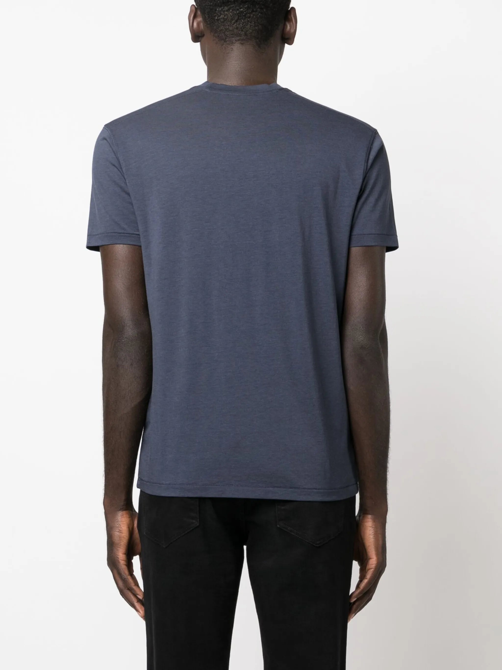 crew-neck short-sleeve T-shirt