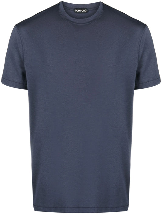 crew-neck short-sleeve T-shirt