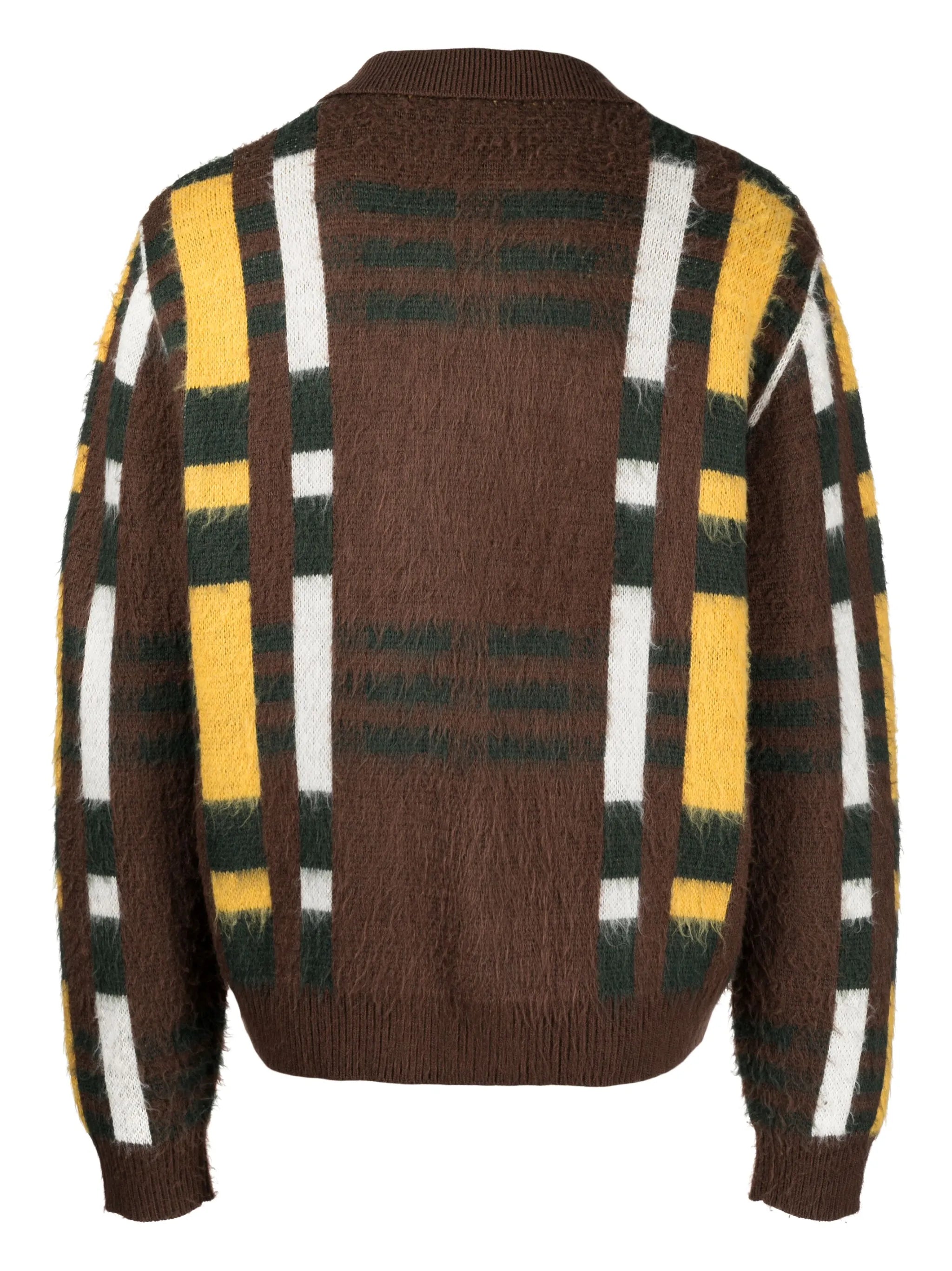 Ratpack check-pattern cardigan