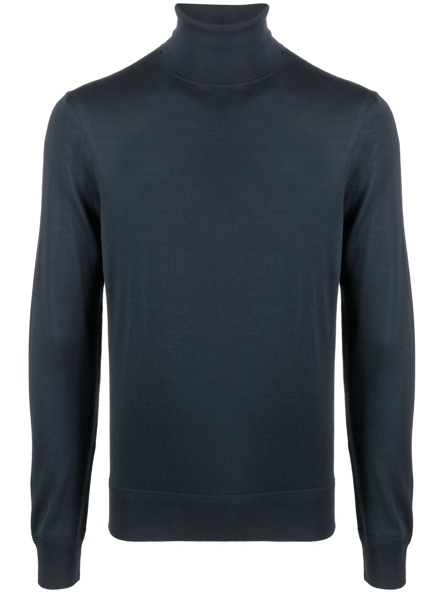 roll-neck wool jumper