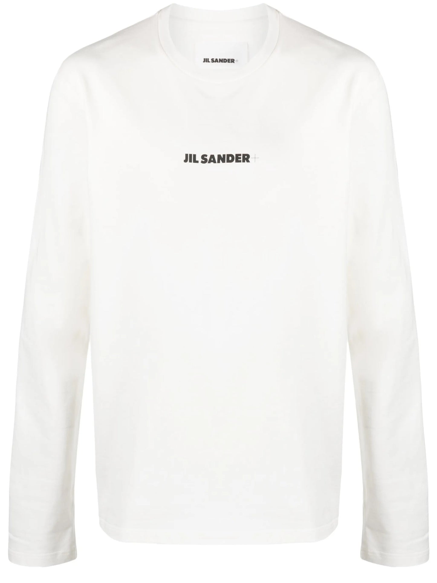 logo-print long-sleeves cotton T-shirt