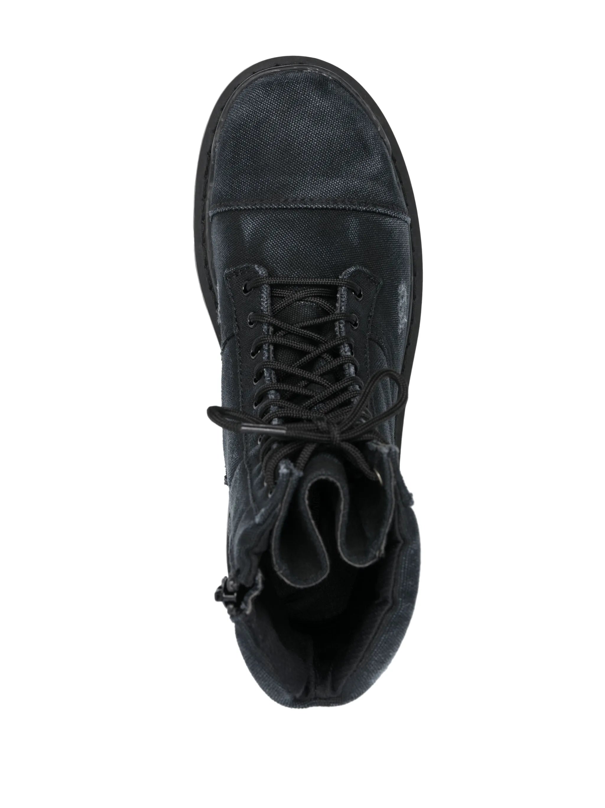 lace-up combat boots