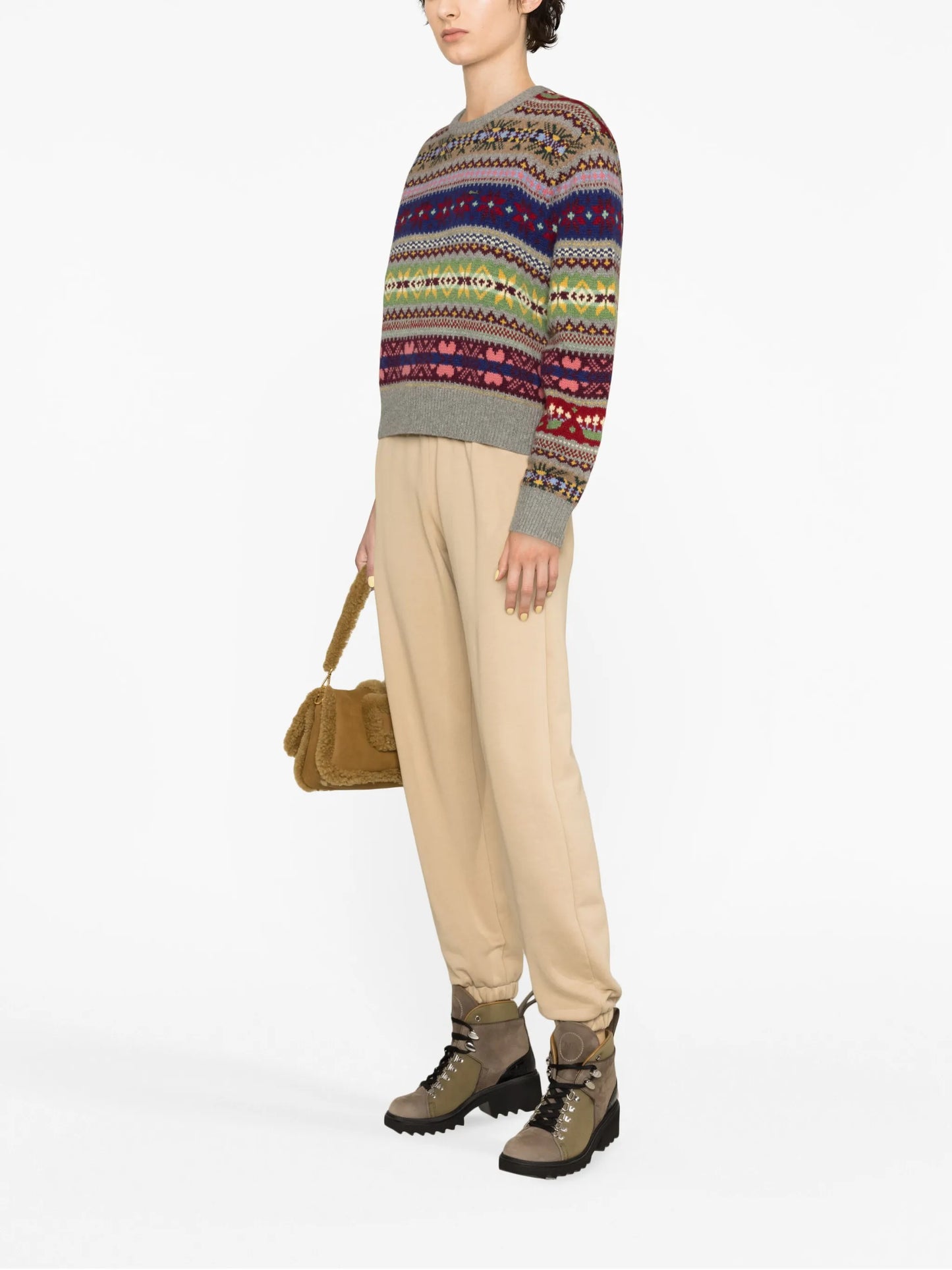 fair isle knit jumper