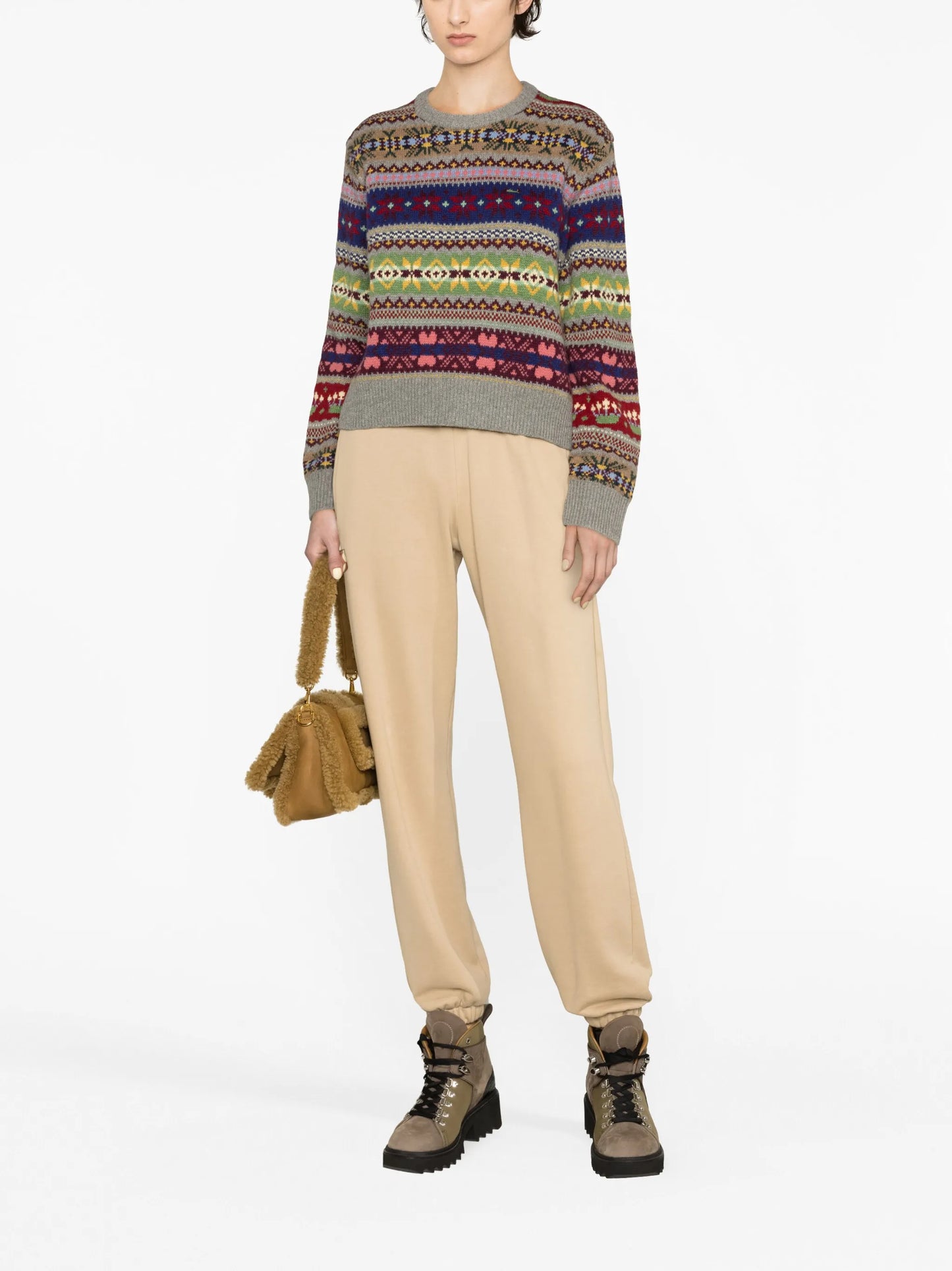 fair isle knit jumper