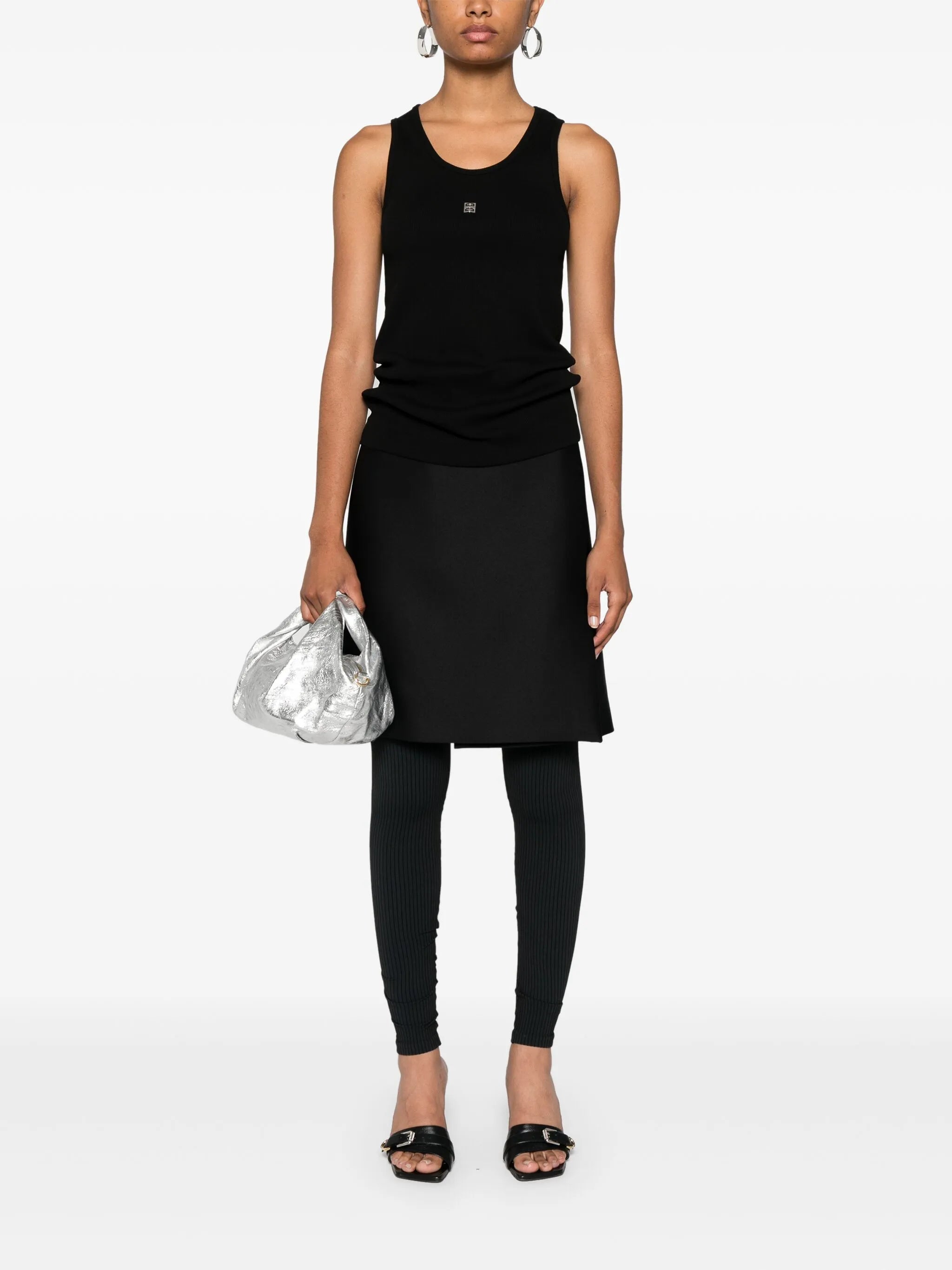 4G-motif tank top