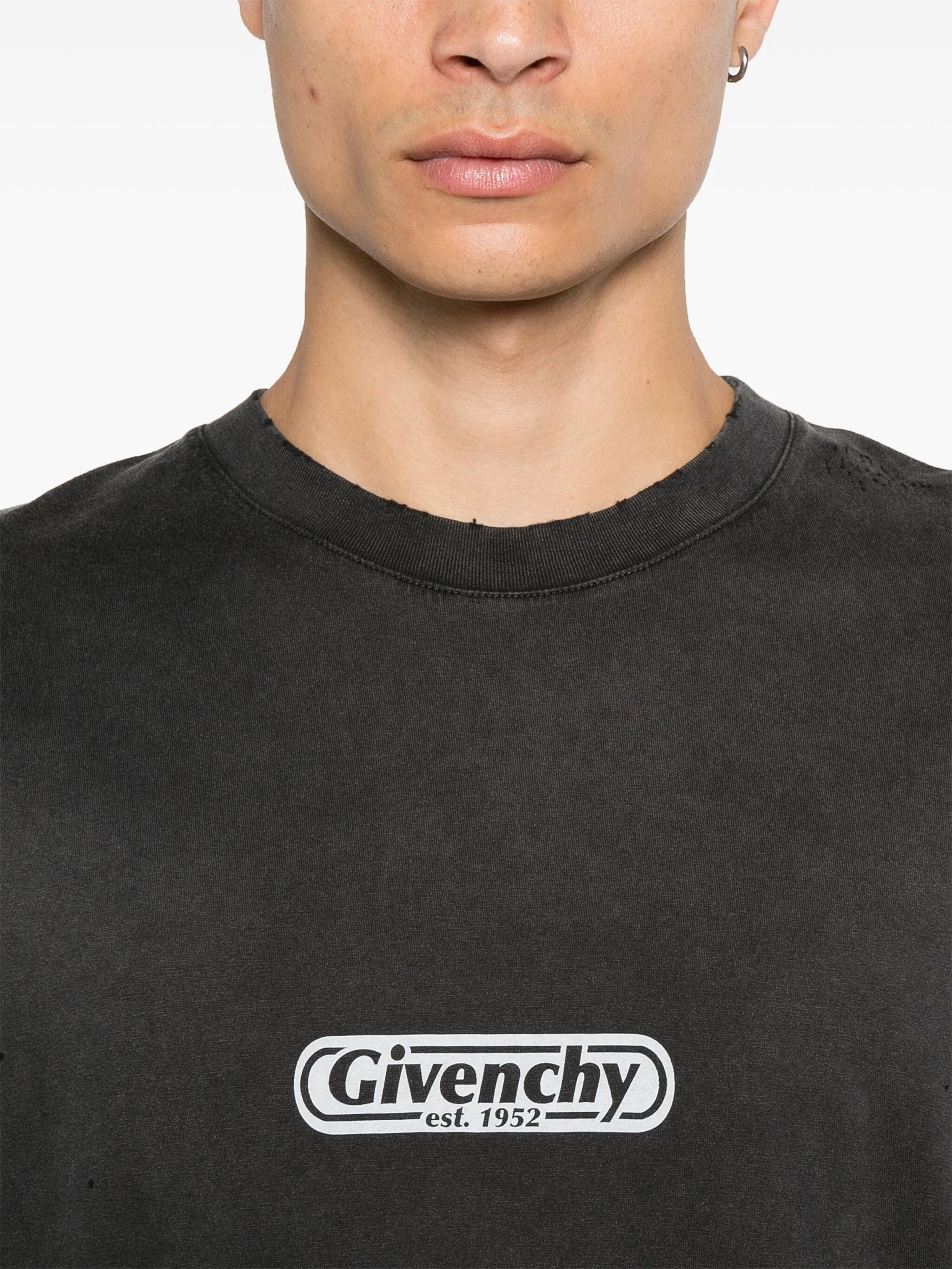 logo-print T-shirt
