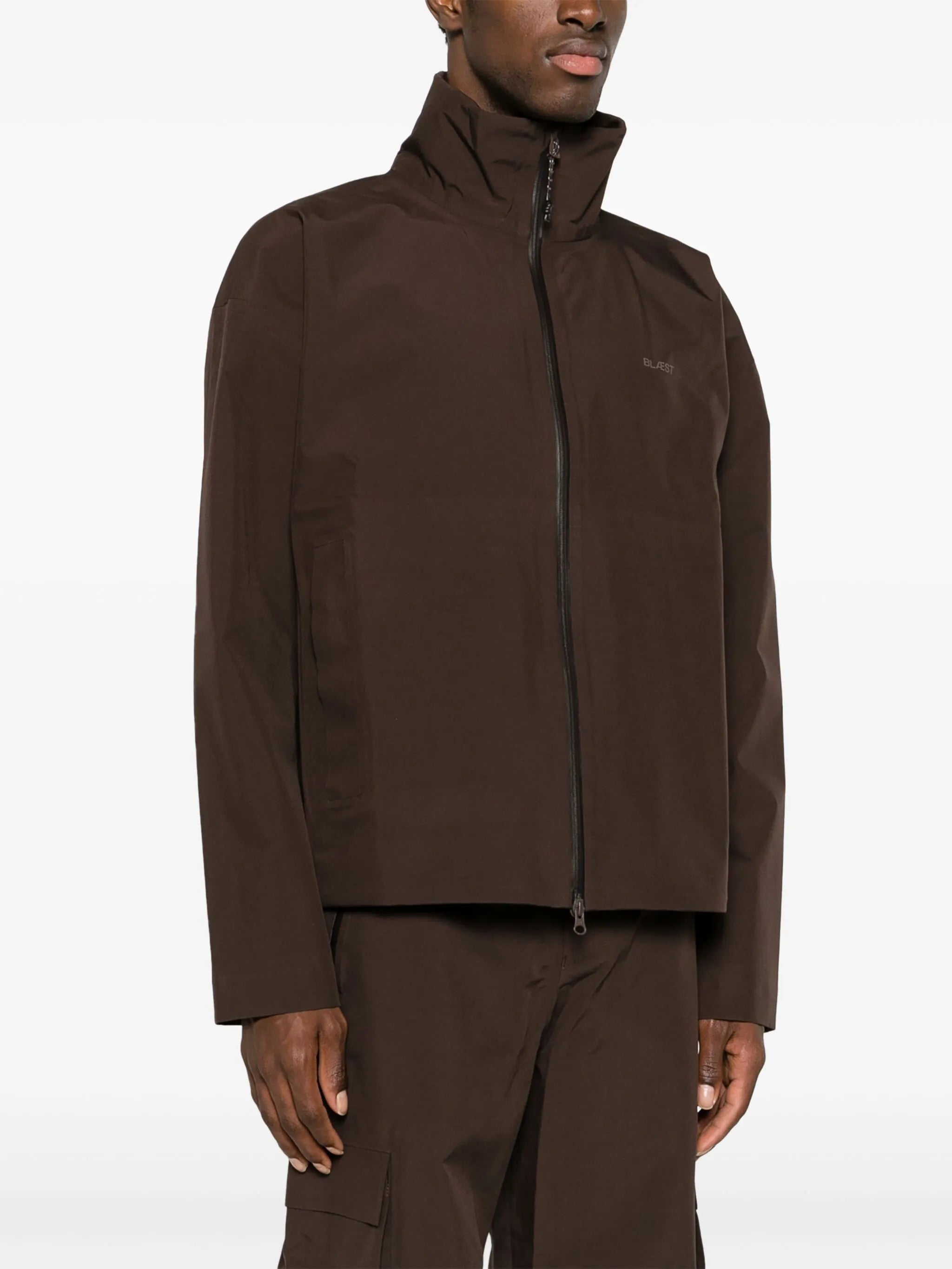 Sula zip-up shirt jacket