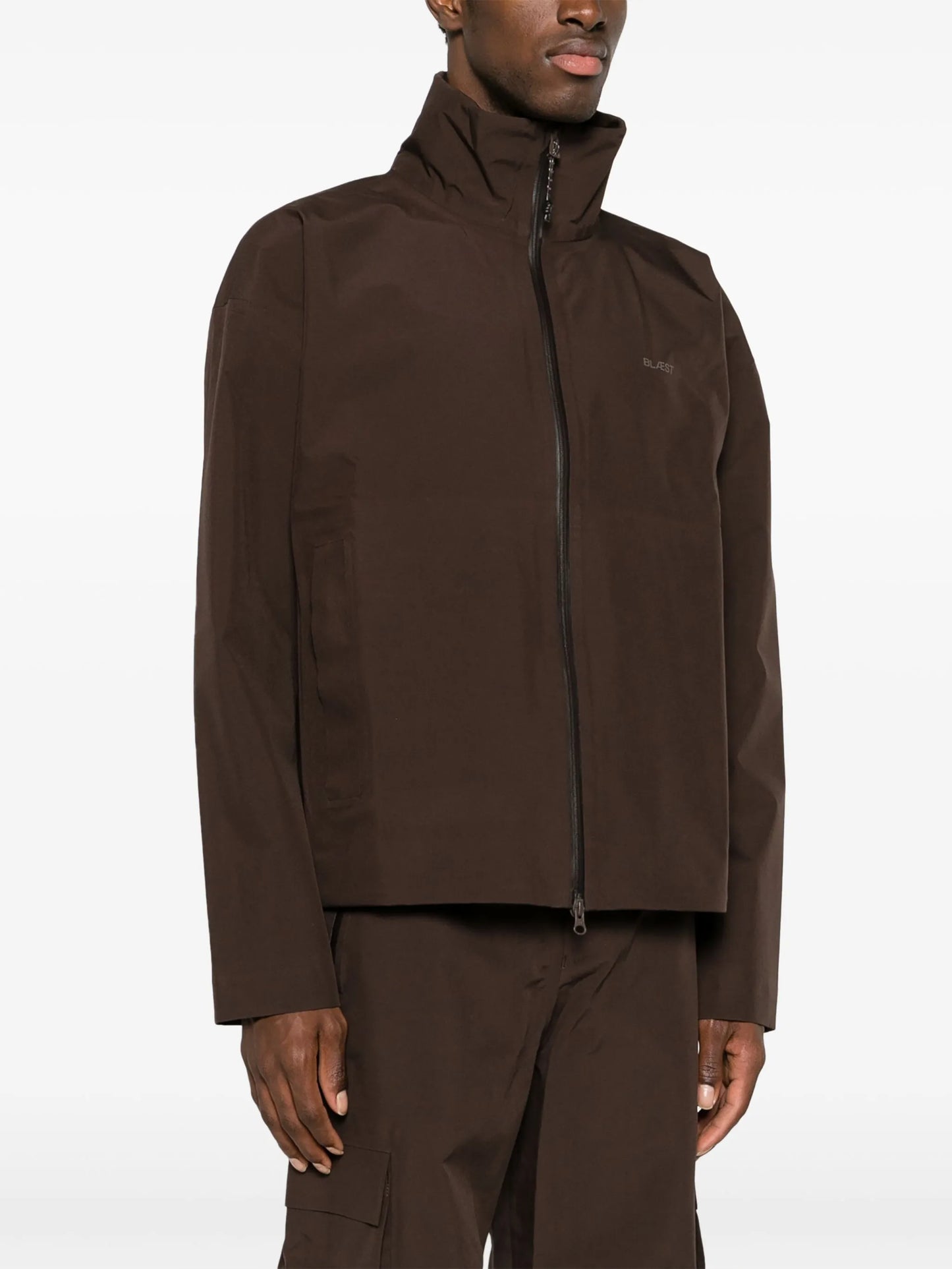 Sula zip-up shirt jacket