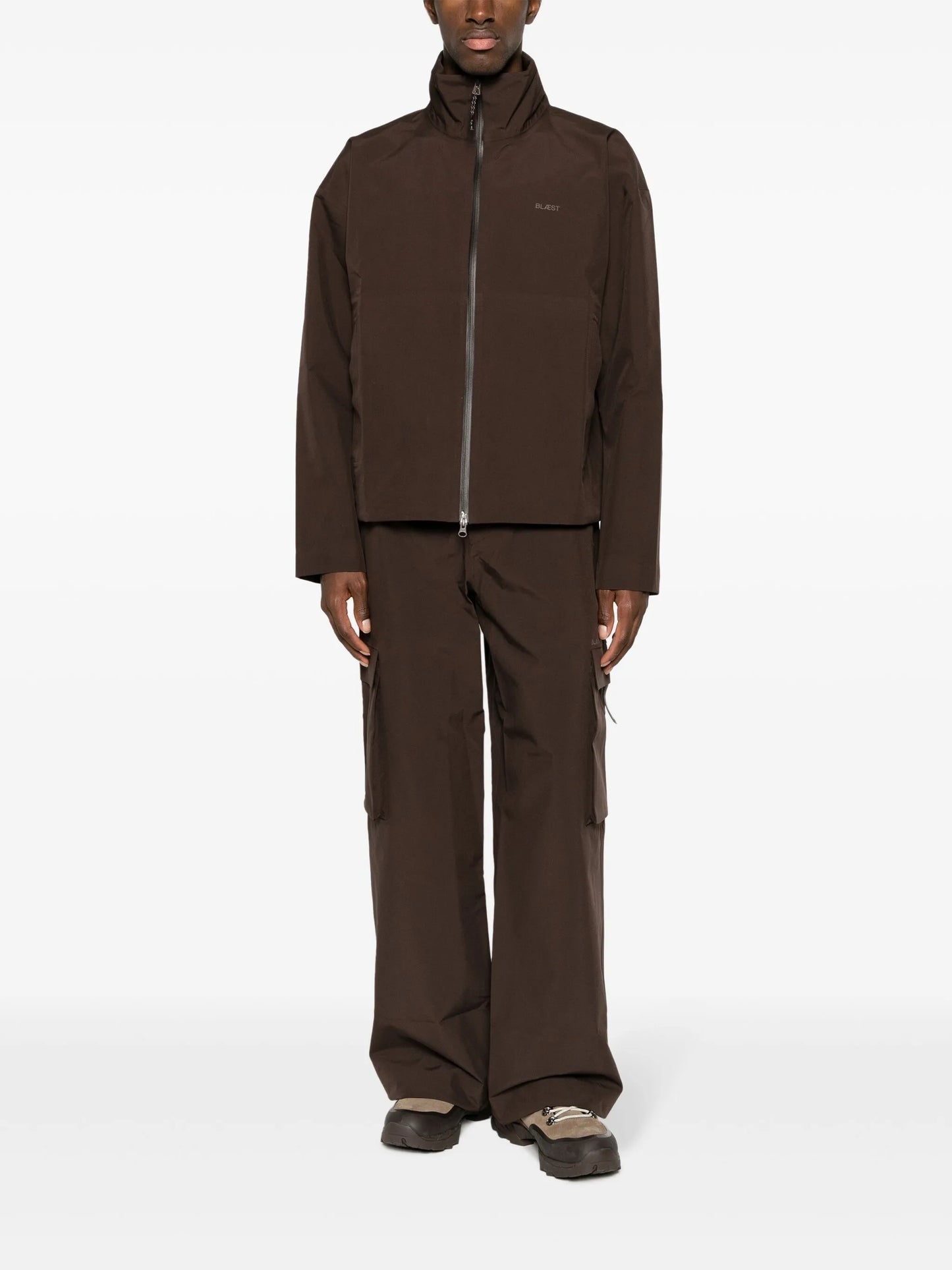 Sula zip-up shirt jacket