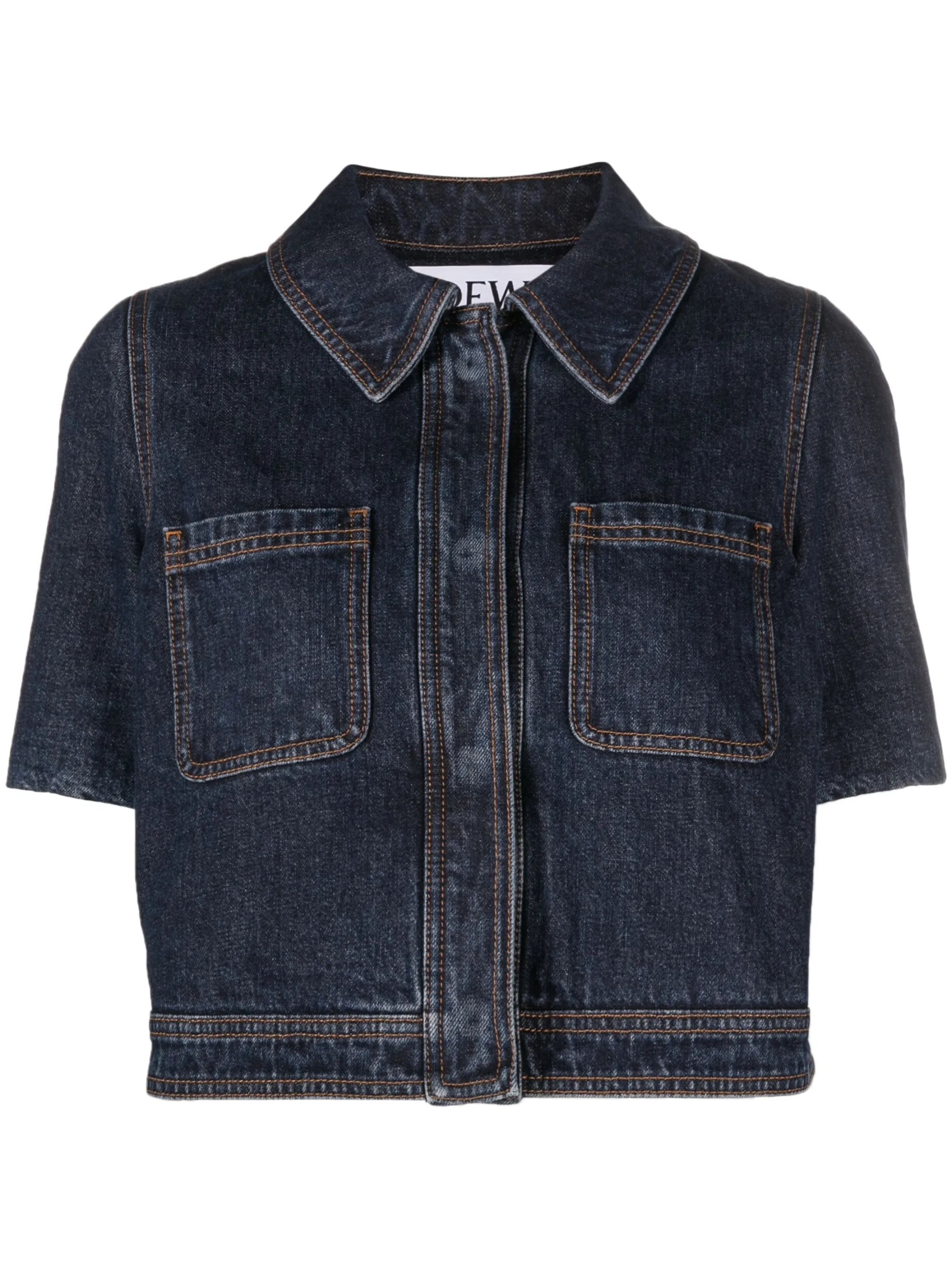 Reproportioned denim jacket