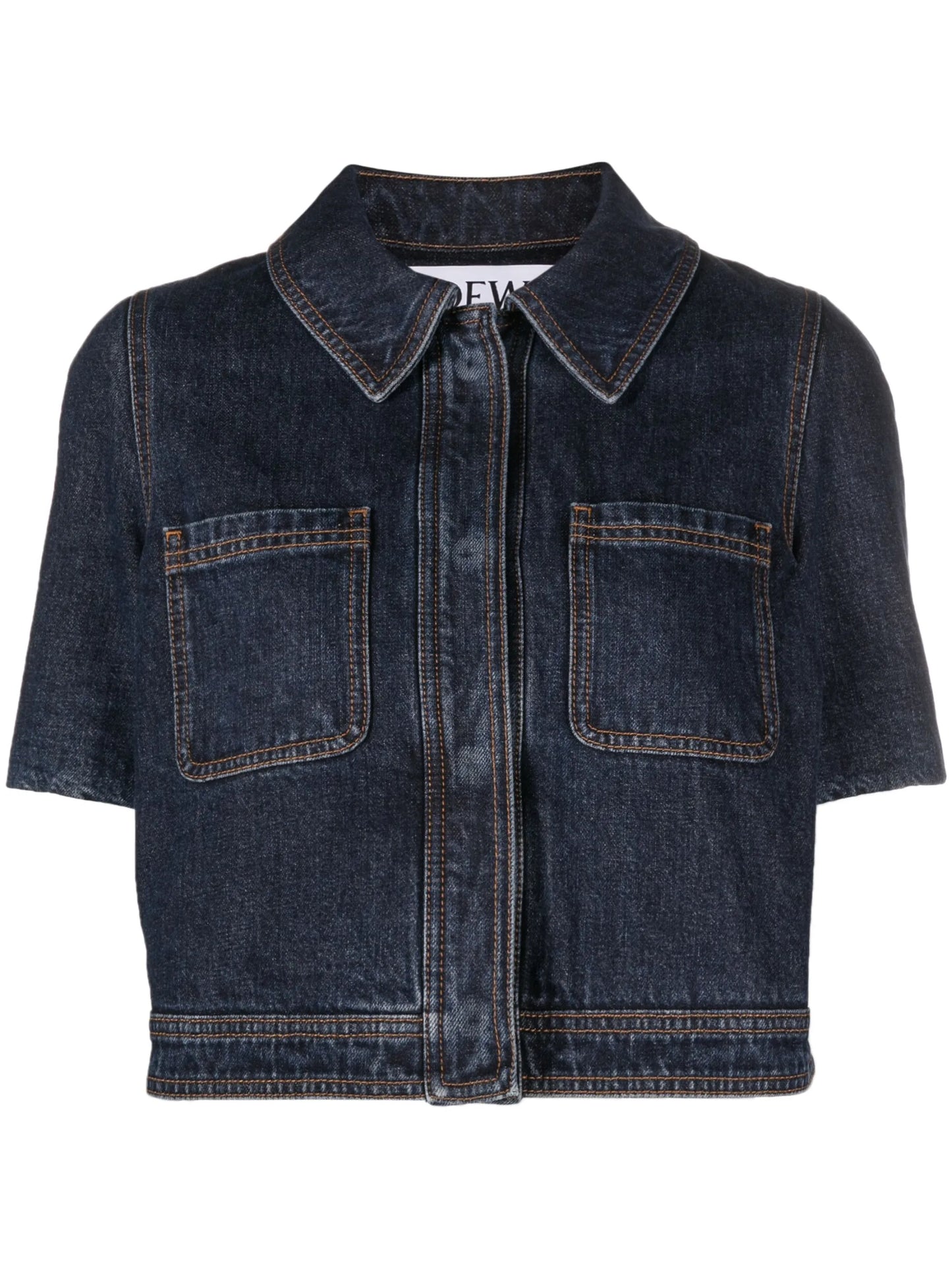 Reproportioned denim jacket